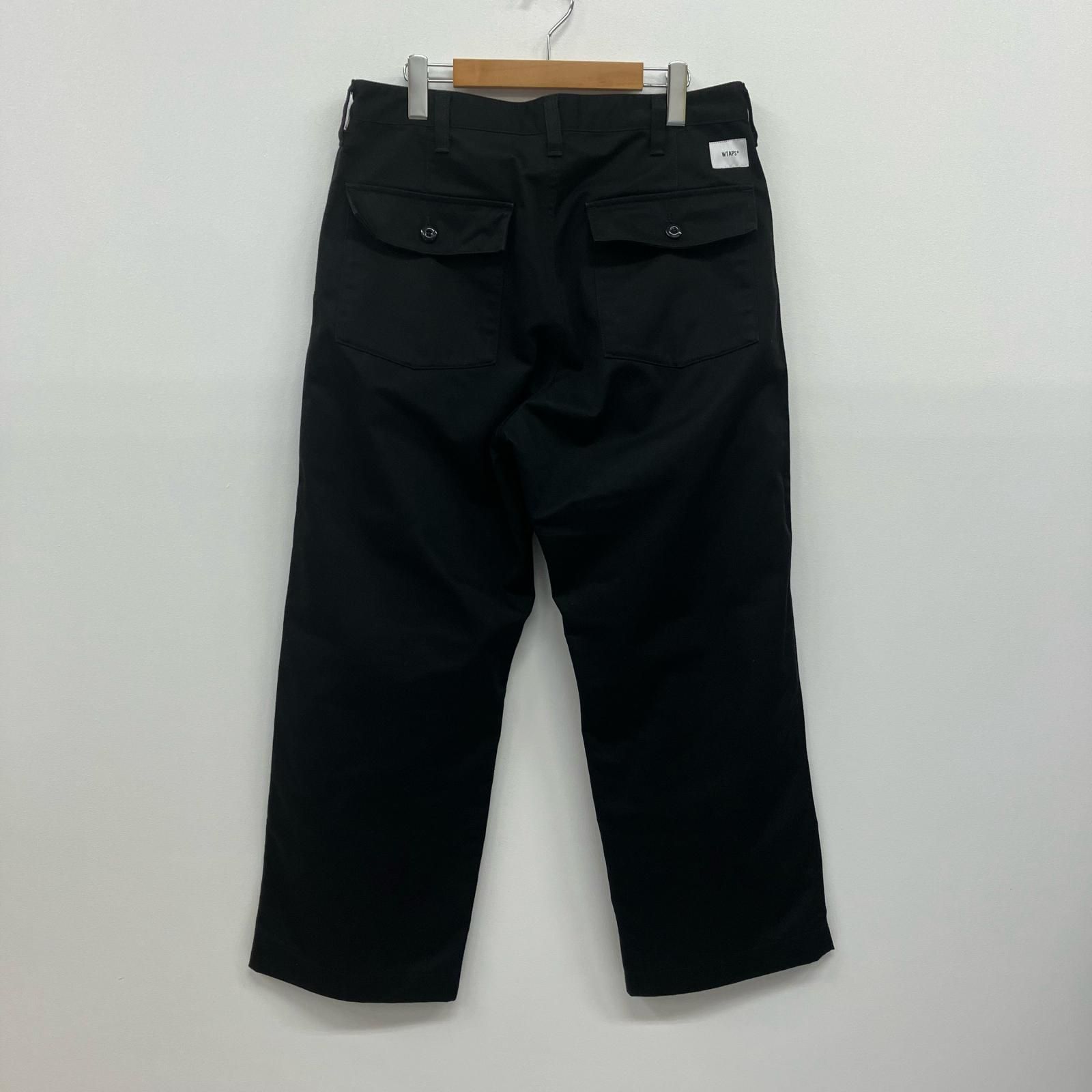 W TAPS ダブルタップス パンツ CTPL TWILL 232 WVDT-PTM 01 ブラック サイズ 3 107