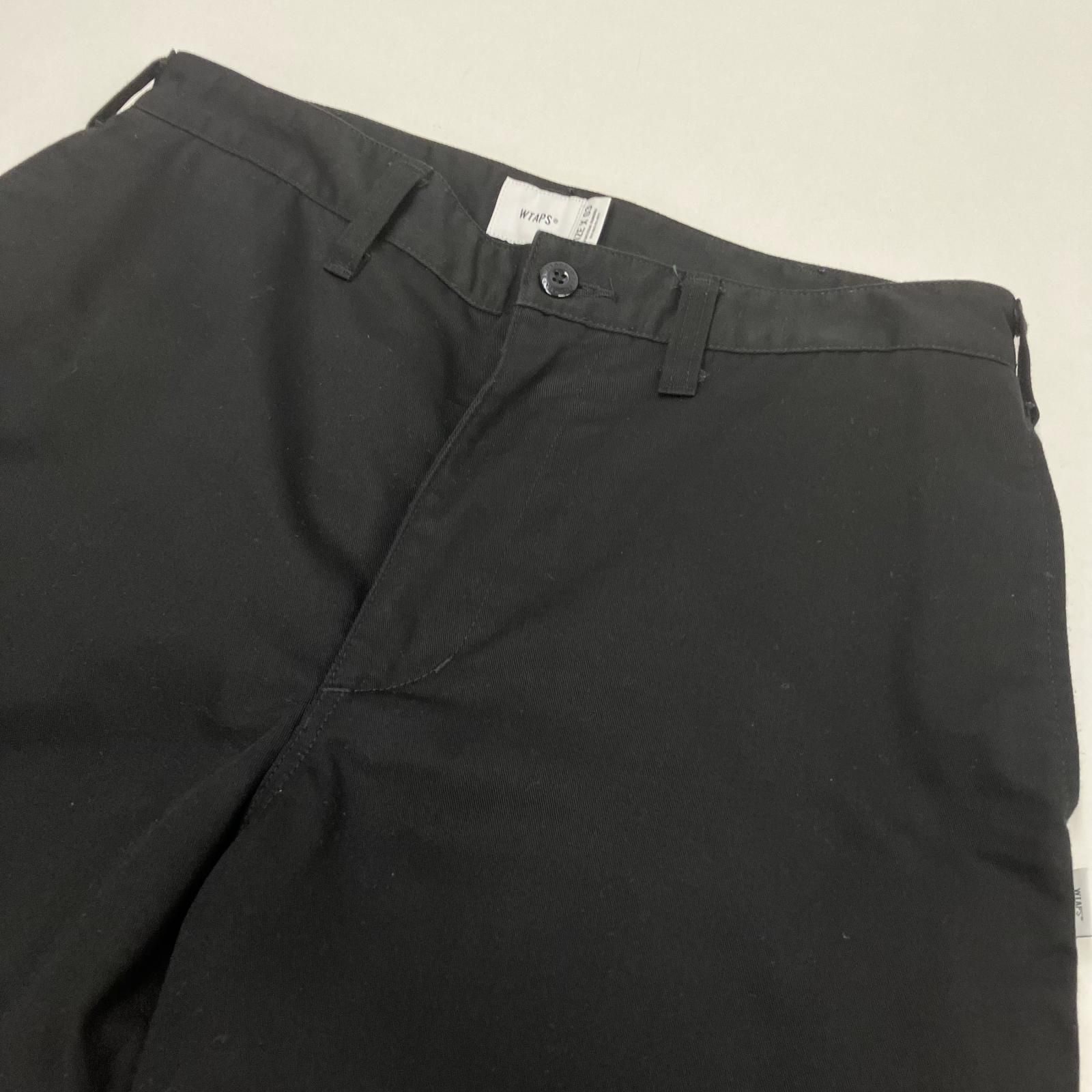  W TAPS ダブルタップス パンツ CTPL TWILL 232 WVDT PTM 01 ブラック サイズ 3 107 その他 メンズ