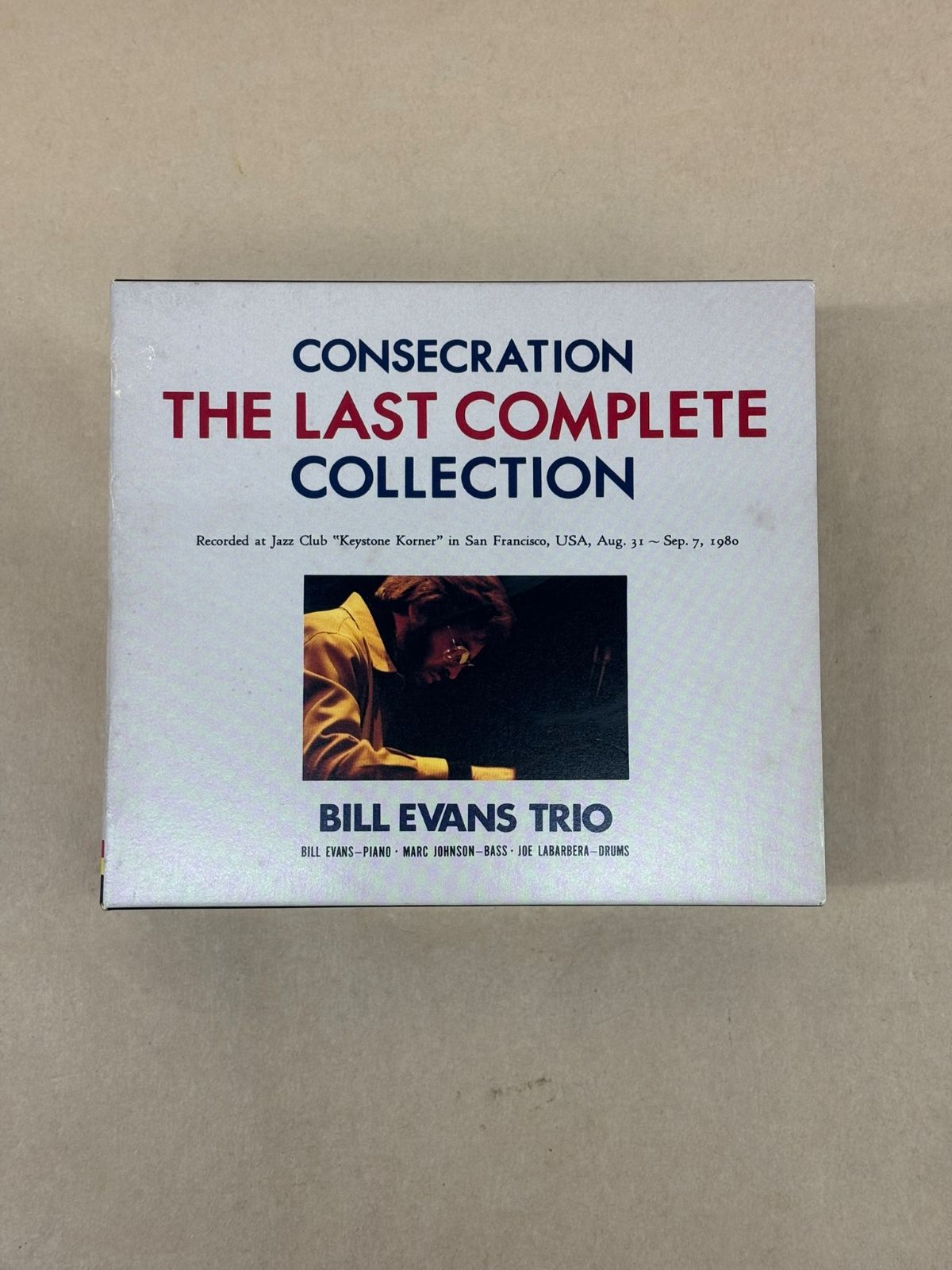 Consecration Last Complete Collection BILL EVANS TRIO 【M3689-003
