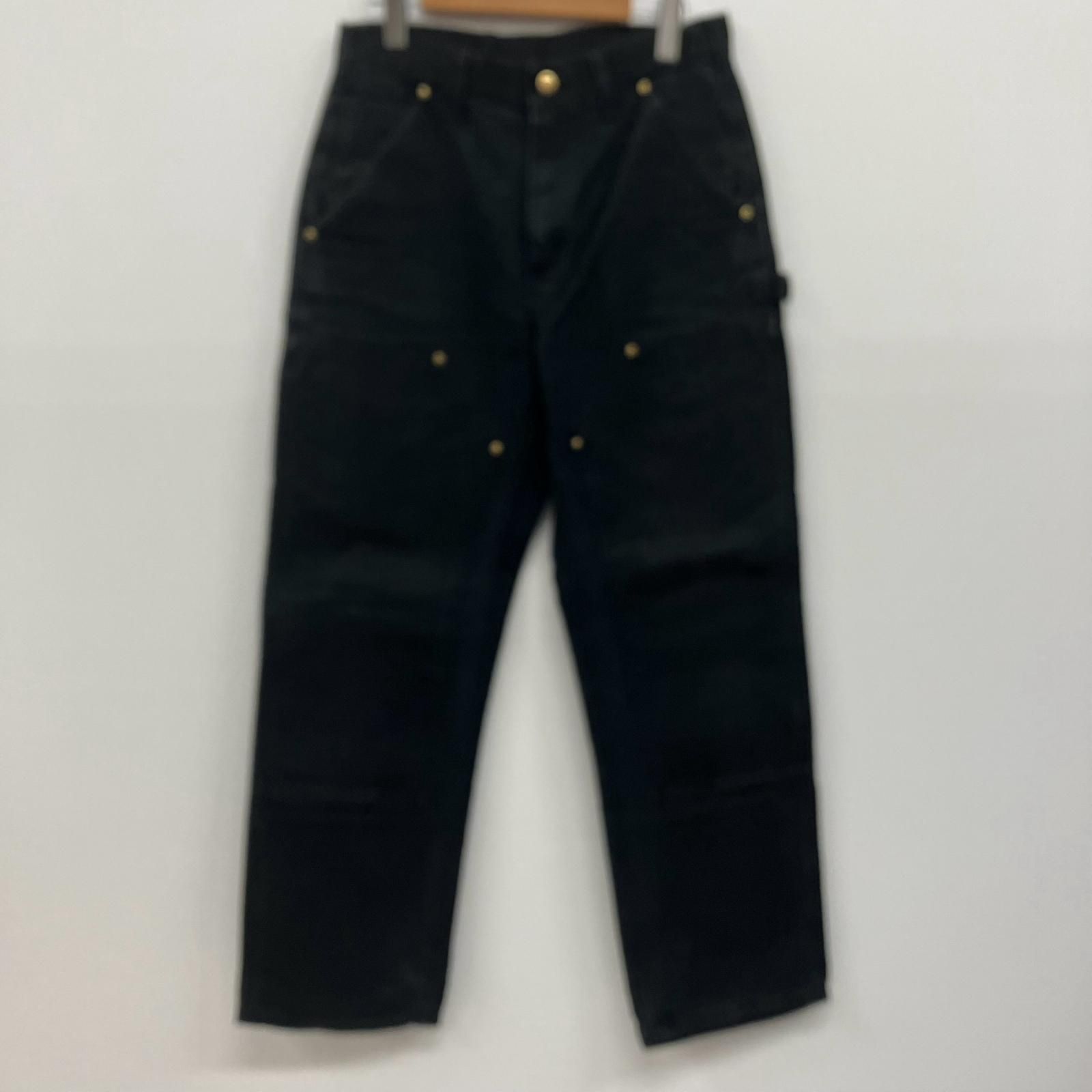 Carhartt カーハート パンツ ダブルニ―タックパンツ ブラック 107