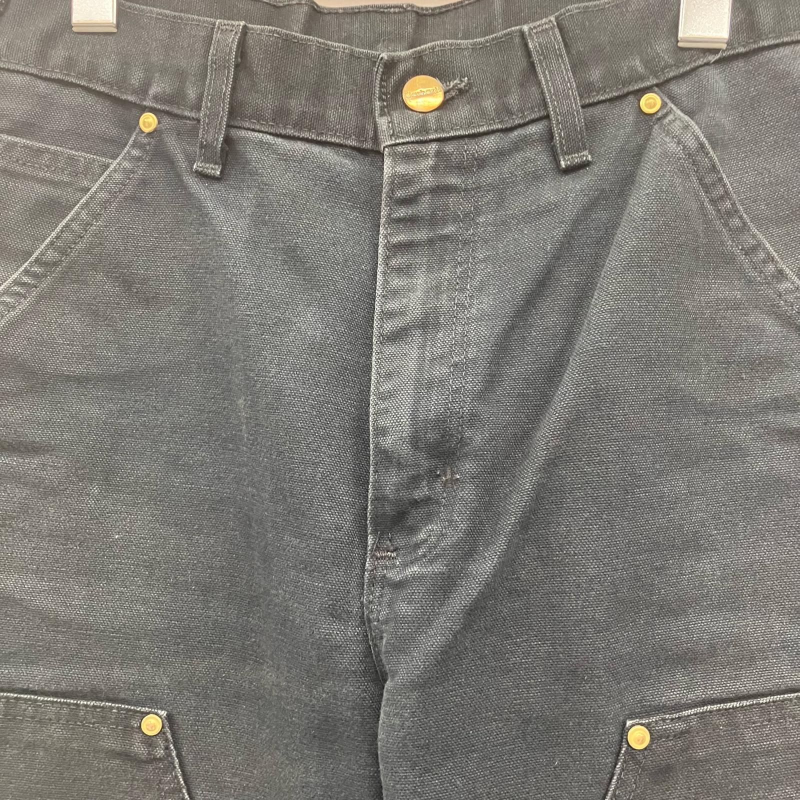 ダブルニ―タックパンツ ブラック