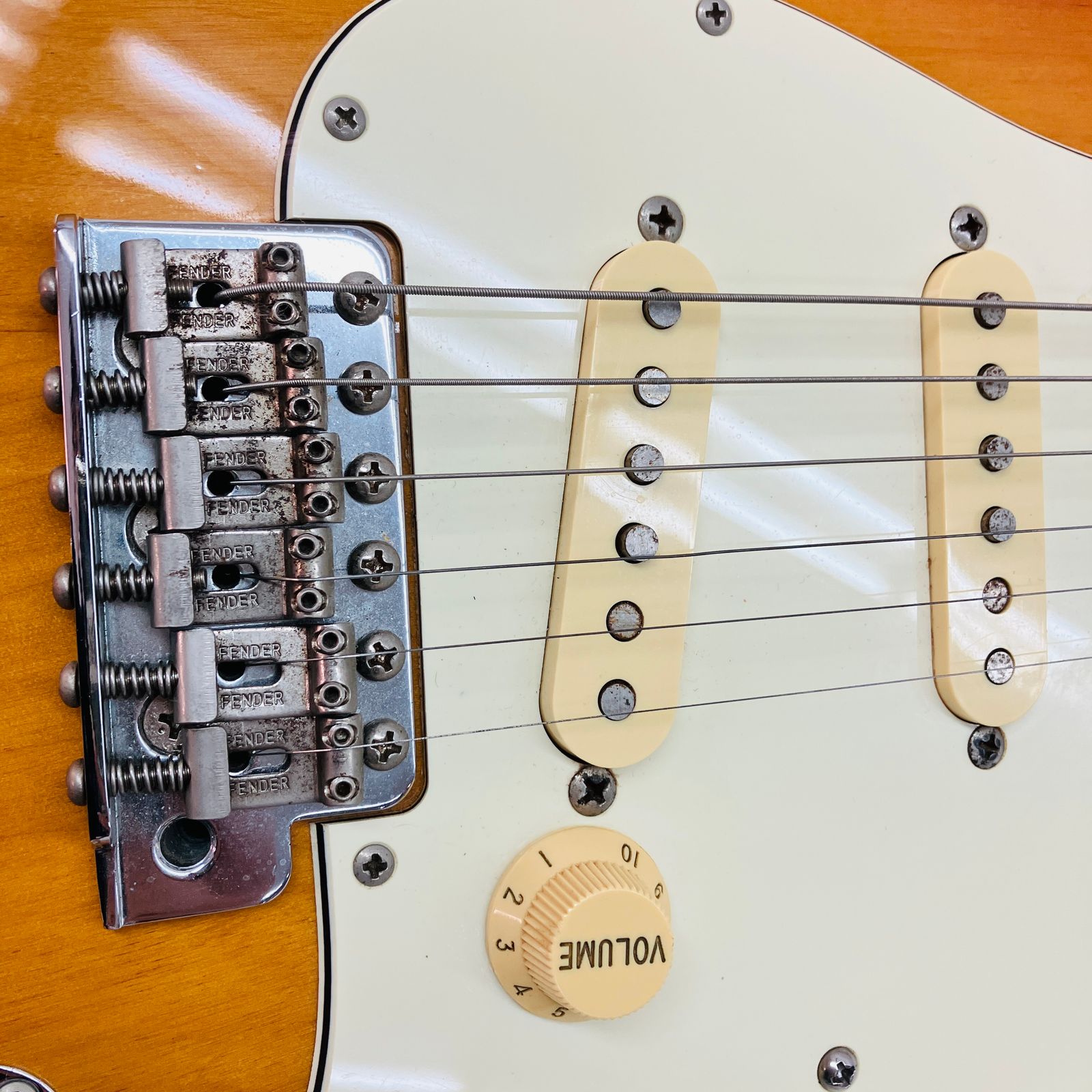 fender エレキギター　（ジャンク） Fender STRATOCASTER JAPAN Tシリアル 2007年頃モデル ストラト