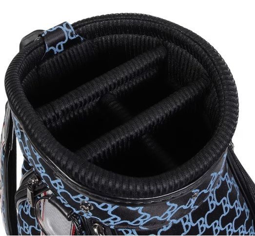 BLACK CLOVER ブラッククロ－バ－ ゴルフ キャデイ－バッグ 9.0型 ダ－クブル－