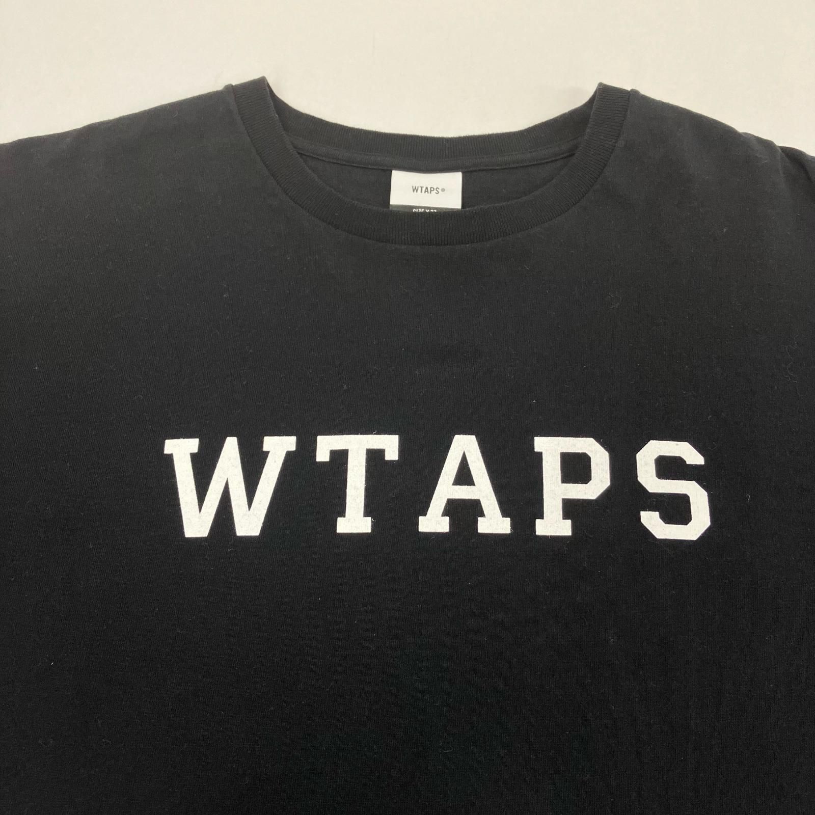 イオン広店】 中古 W)TAPS | ダブルタップス 長袖Tシャツ COLLEGE LS