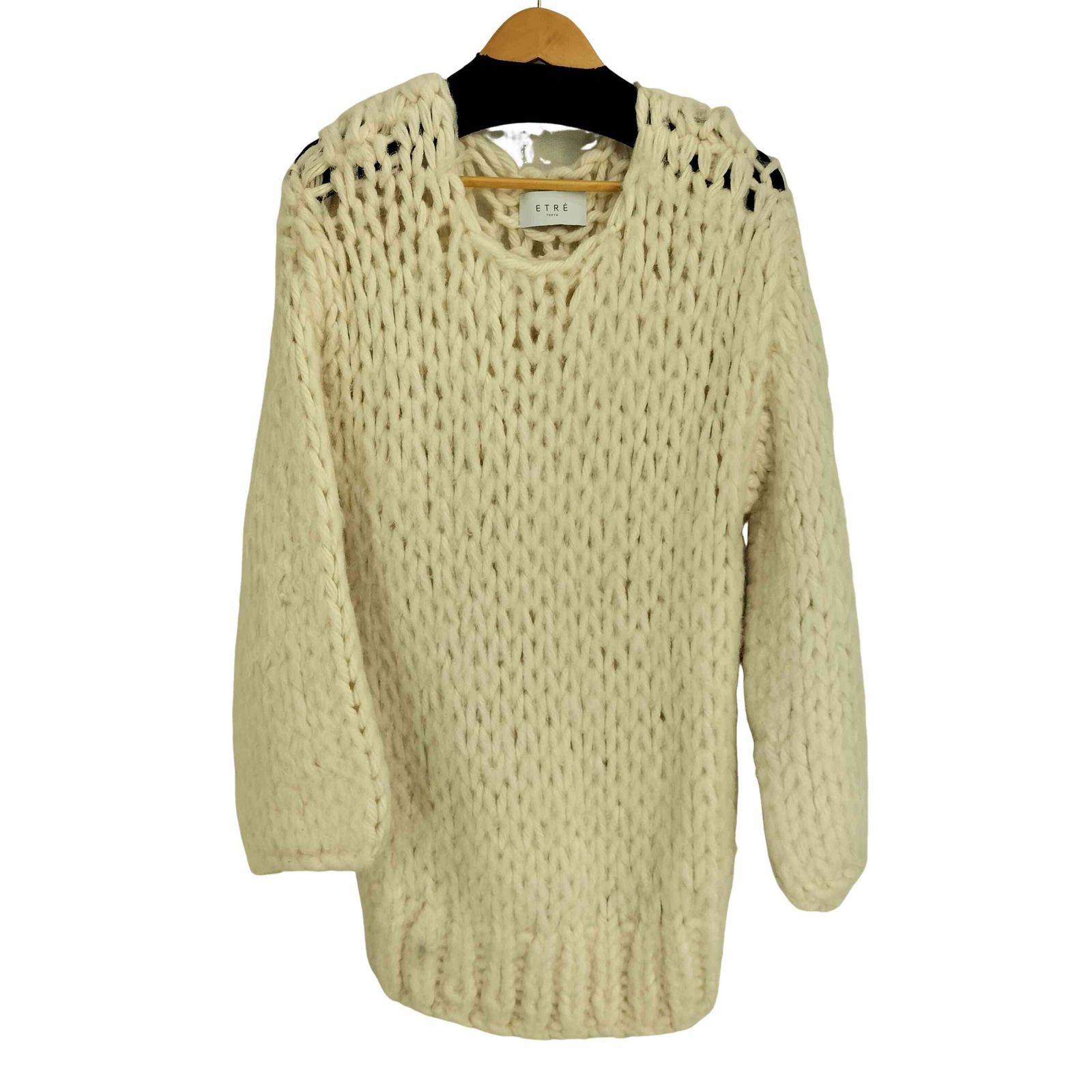 エトレトウキョウ ETRE TOKYO ローゲージ ルーズ ニットプルオーバー