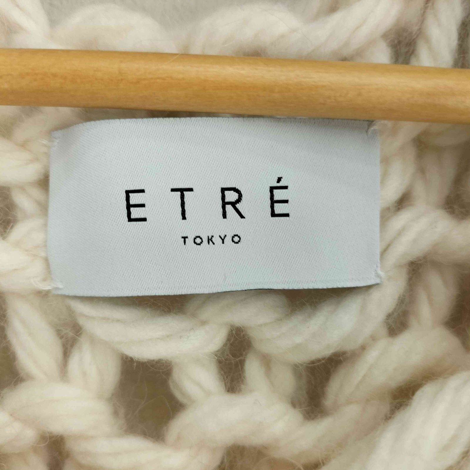 エトレトウキョウ ETRE TOKYO ローゲージ ルーズ ニットプルオーバー