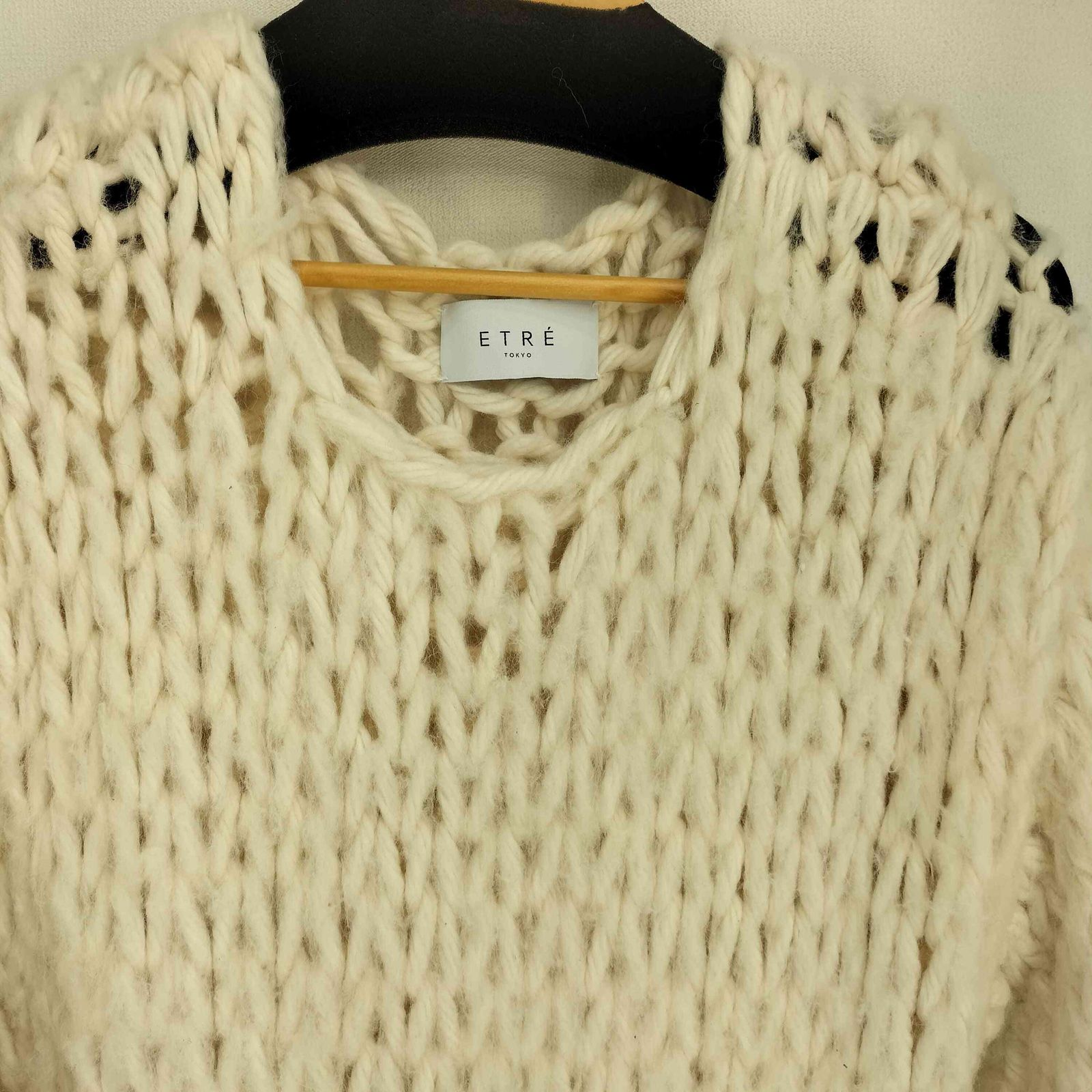 エトレトウキョウ ETRE TOKYO ローゲージ ルーズ ニットプルオーバー