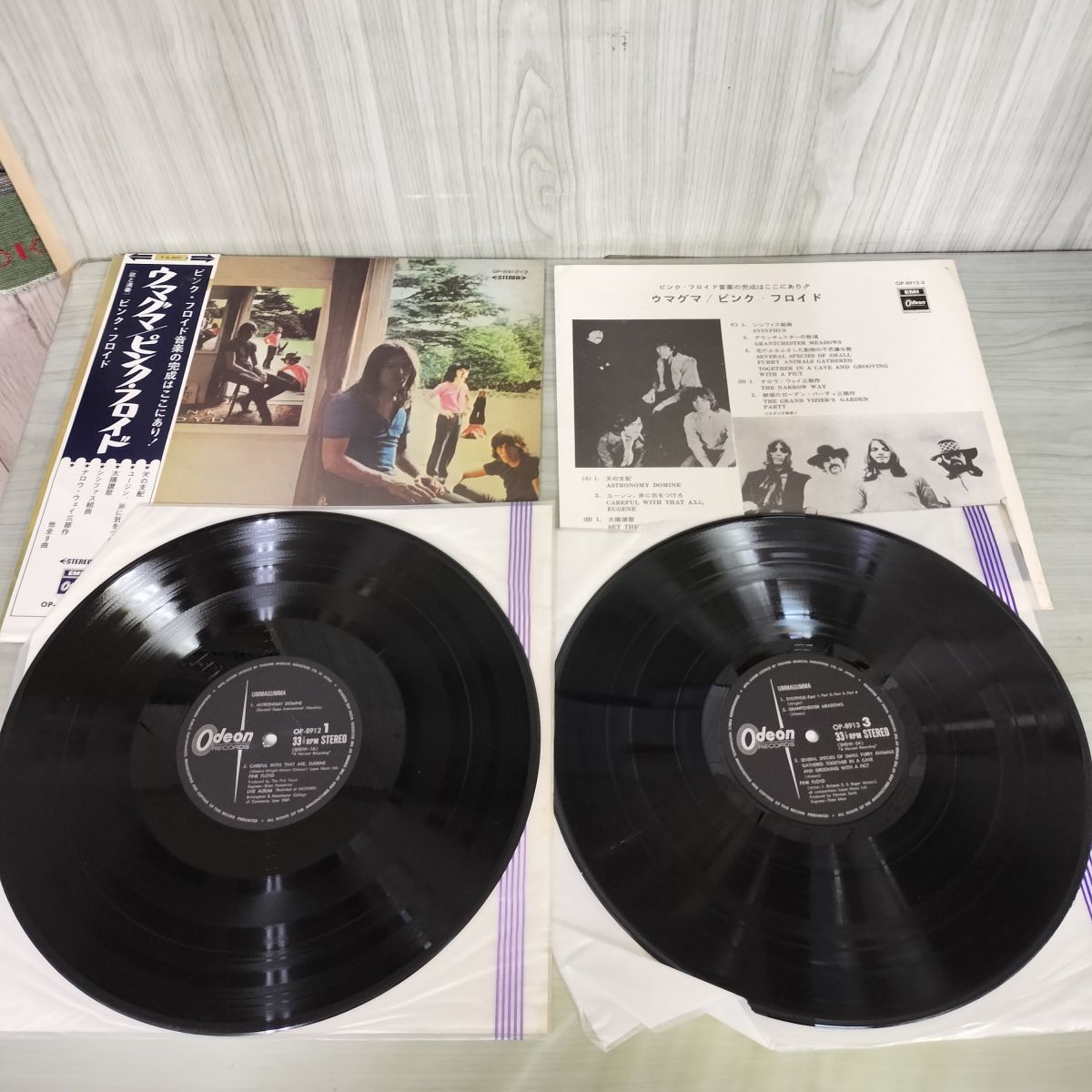 LP 組 帯付き ピンク フロイド Pink Floyd ウマグマ Ummagumma 050115