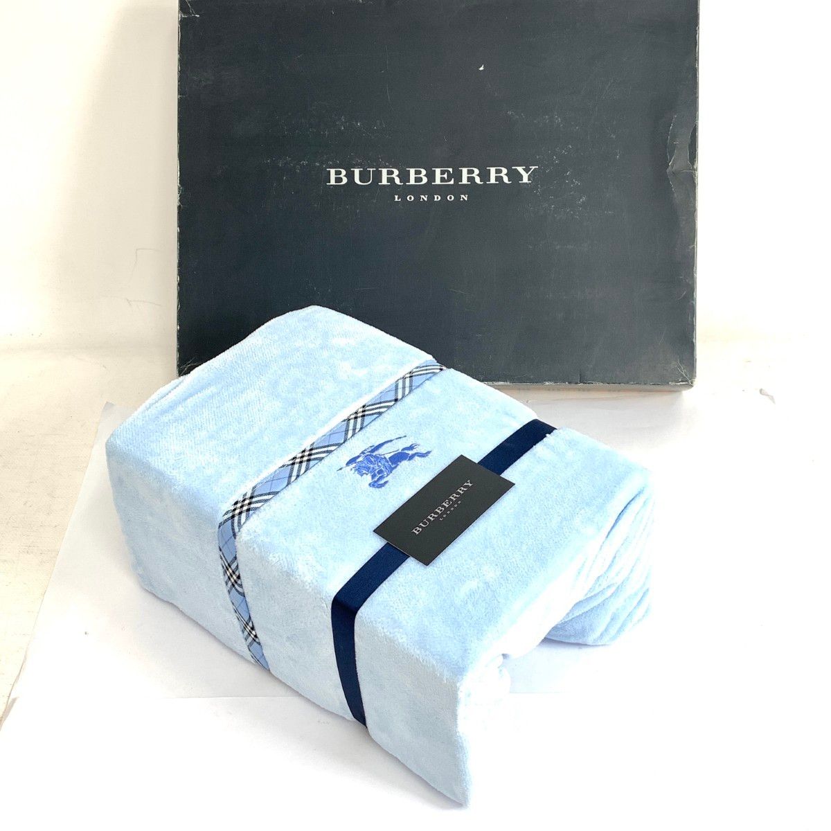 BURBERRY LONDON バーバリーロンドン コットンボアシーツ1枚のみ 140 BURBERRY LONDON バーバリーロンドン コットンボアシーツ1枚のみ 140
