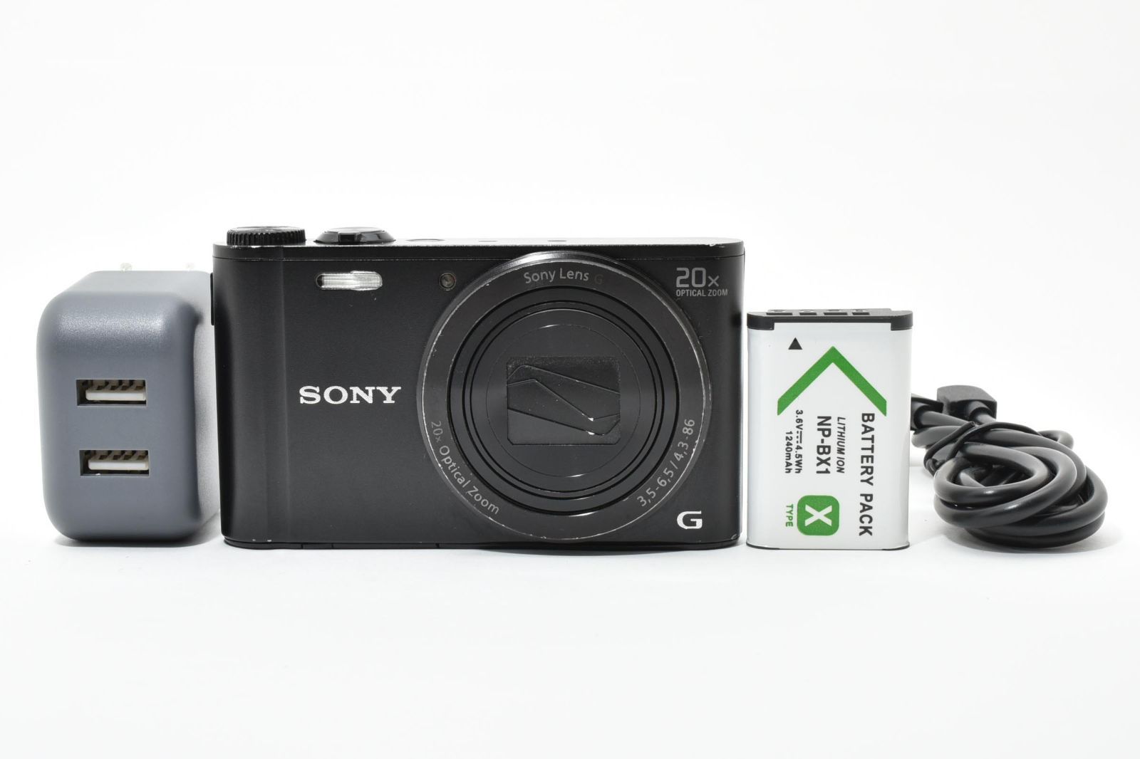 並品】SONY ソニー Cyber-shot DSC-WX300 ブラック - メルカリ