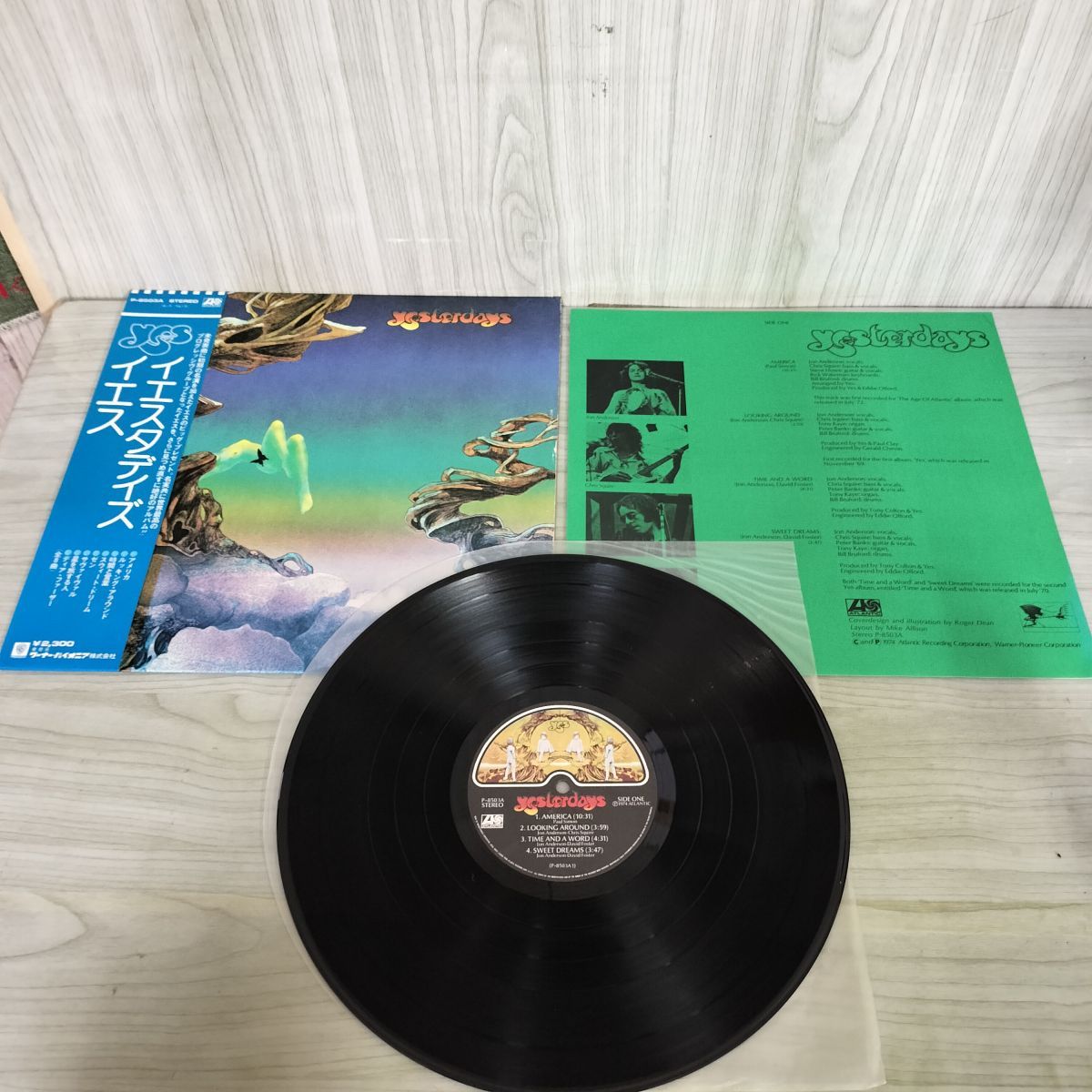 LP 帯付 YES イエス Yesterdays イエスタデイズ P-8503A 190118 - メルカリ