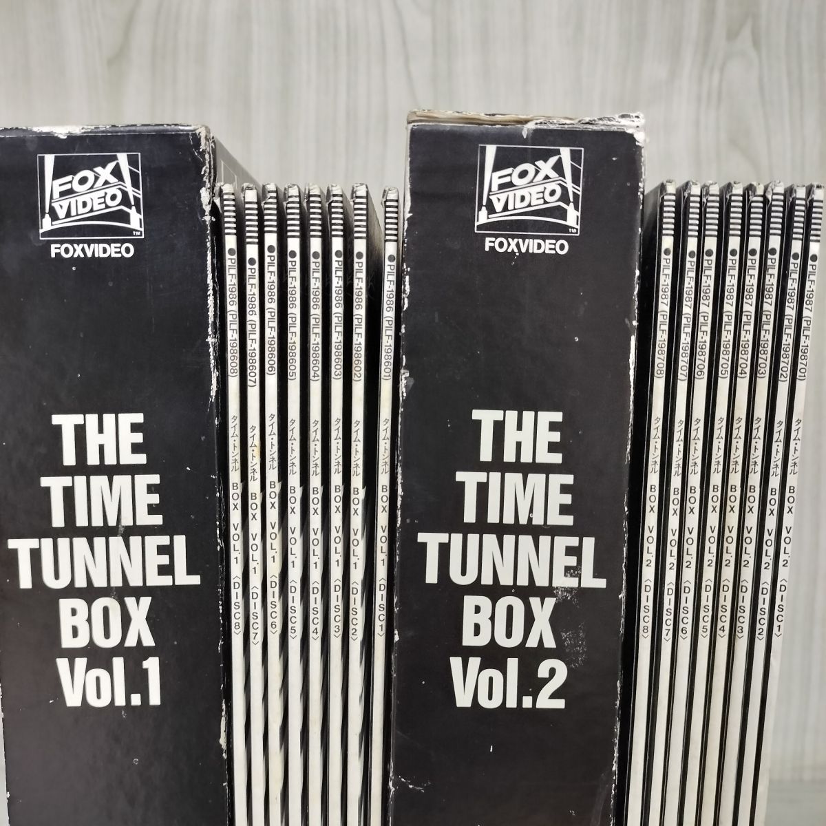 LD 2BOXセットタイムトンネル THE TIME TUNNEL Vol.1・2 050119 - メルカリ