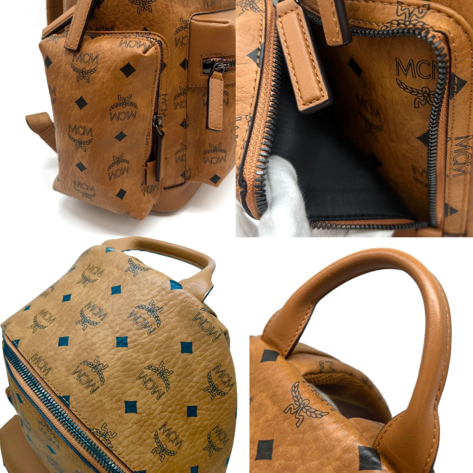 リュック コニャック