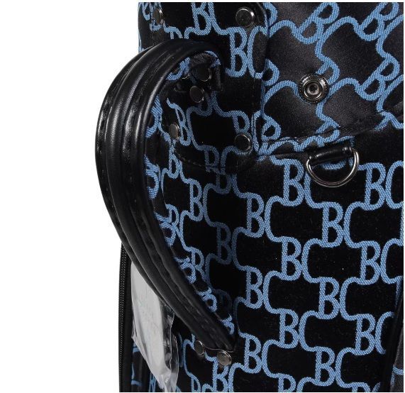  BLACK CLOVER ブラッククロ バ ゴルフ キャデイ バッグ 9 0型 BA5PNC22 ダ クブル ジュニアゴルフ用品 ゴルフバッグ キャディバッグ ゴルフ