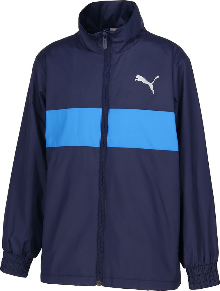 プーマ PUMA ACTIVE SPORTS ウーブン ウラトリコット ジャケット  677717 06 プーマ ネイビー