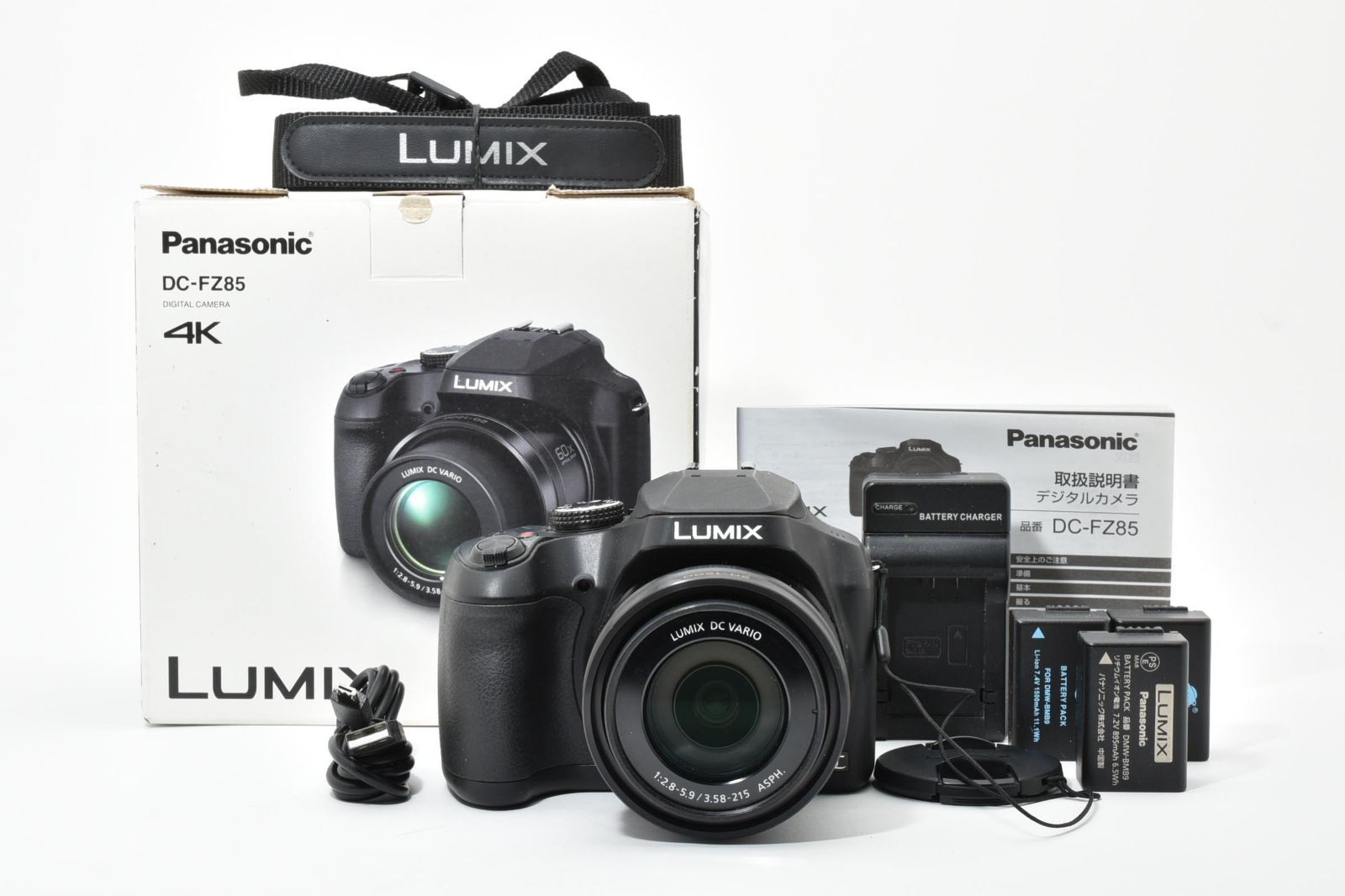 良品】Panasonic パナソニック LUMIX DC-FZ85 シャッター数684回