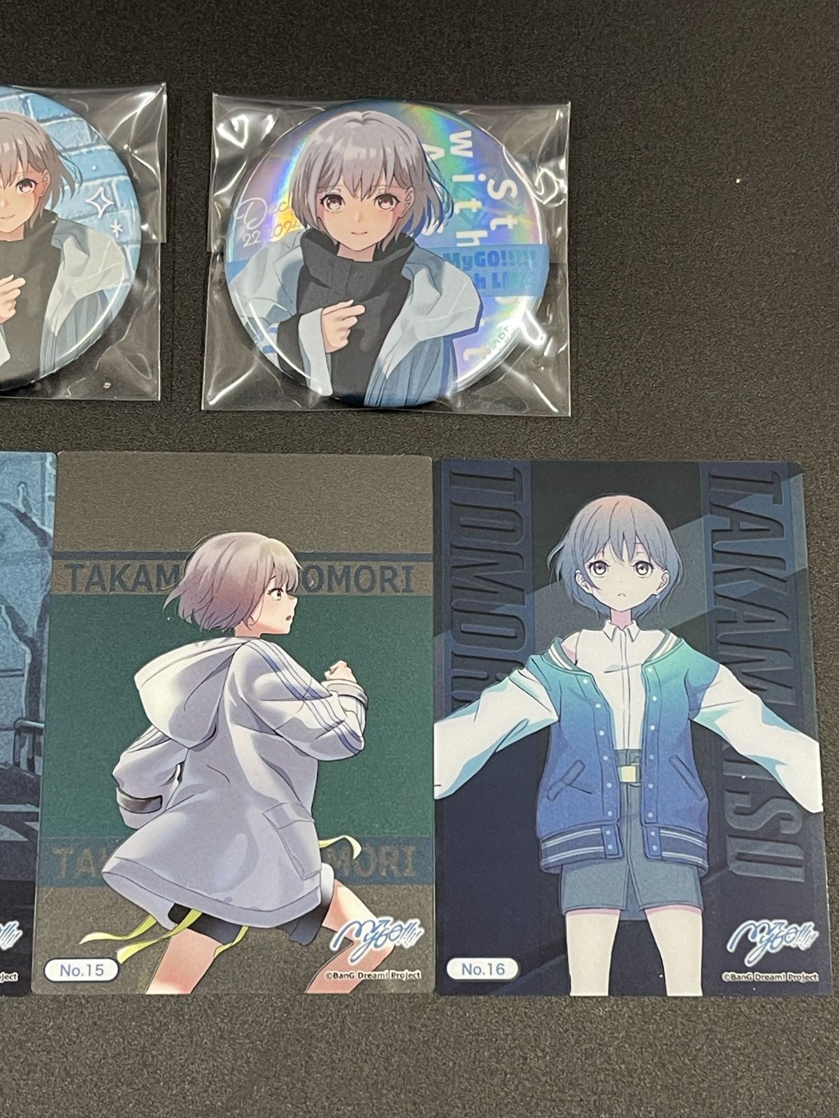 MyGO!!!!! 高松燈 7thLIVE 「こたえなんてなくても」 缶バッジ3点＋α