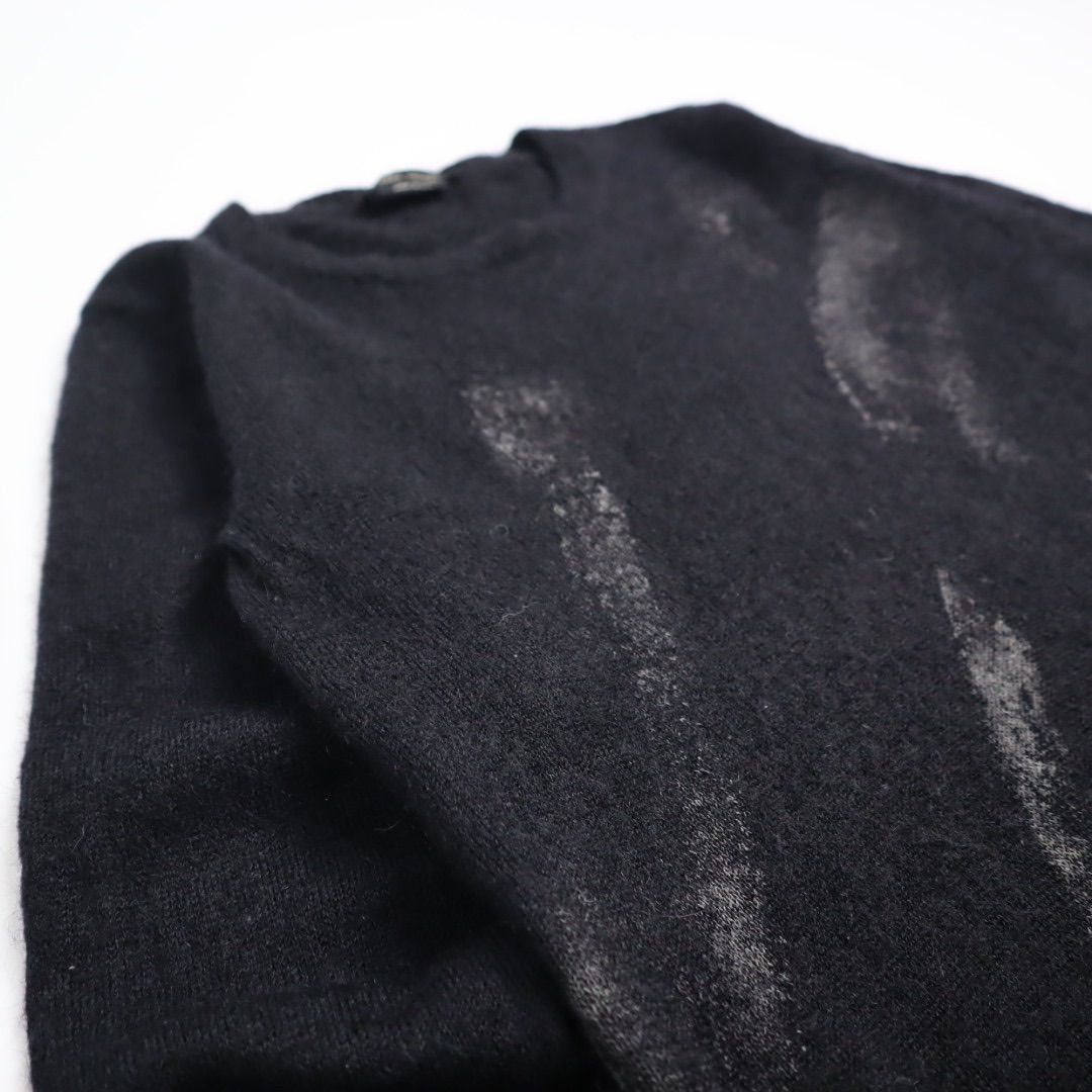 MARC JACOBS イタリア製 モヘアニット Vintage y2k archive rare MARC JACOBS paint design mohair knit