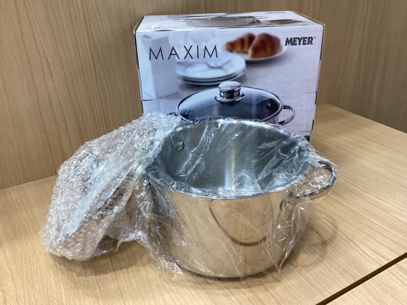 TA297 MEYER マイヤー マキシム SS 両手鍋 20cm MXS-W20 - メルカリ