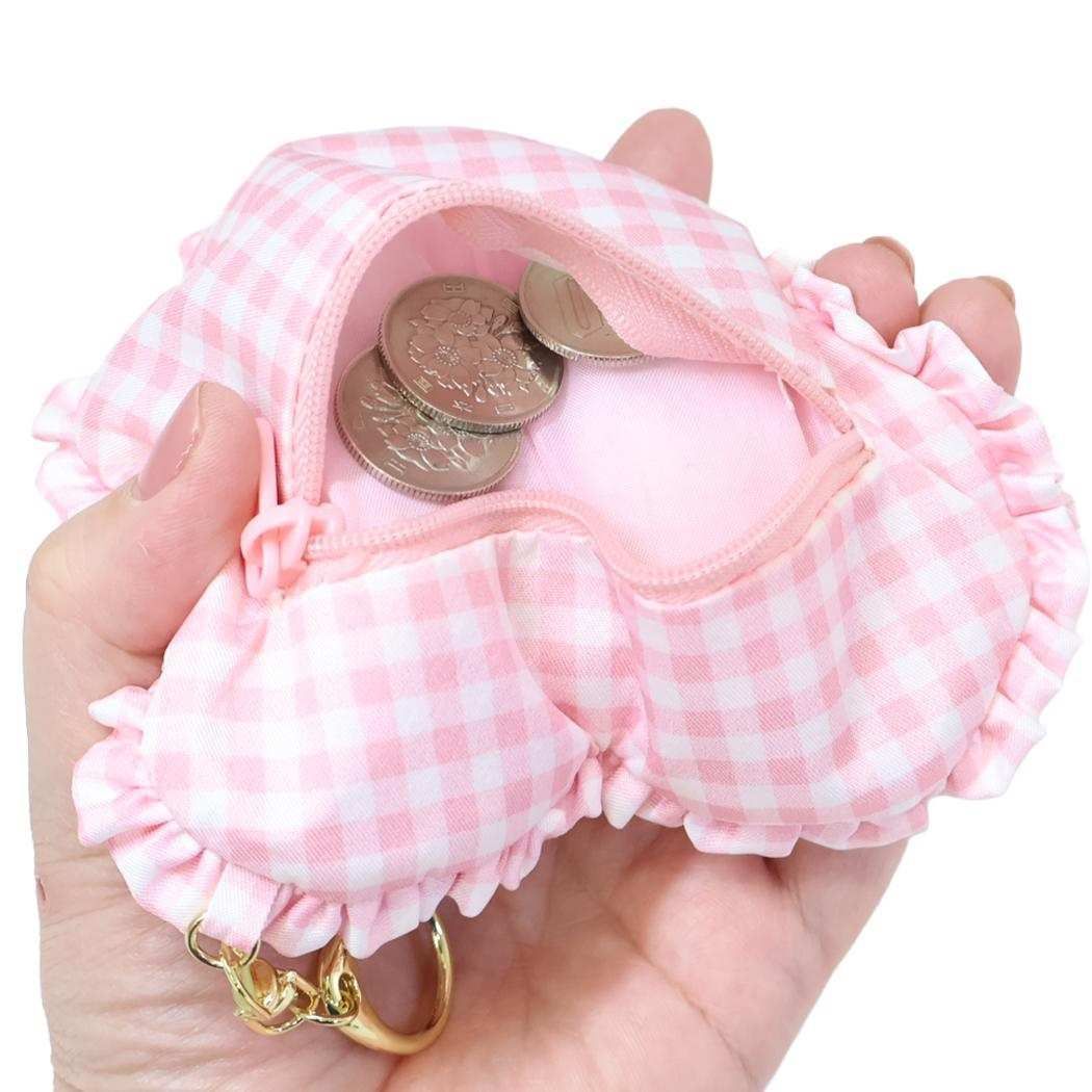 マロンクリーム ミニポーチ ハートクッションポーチ サンリオ ティーズ