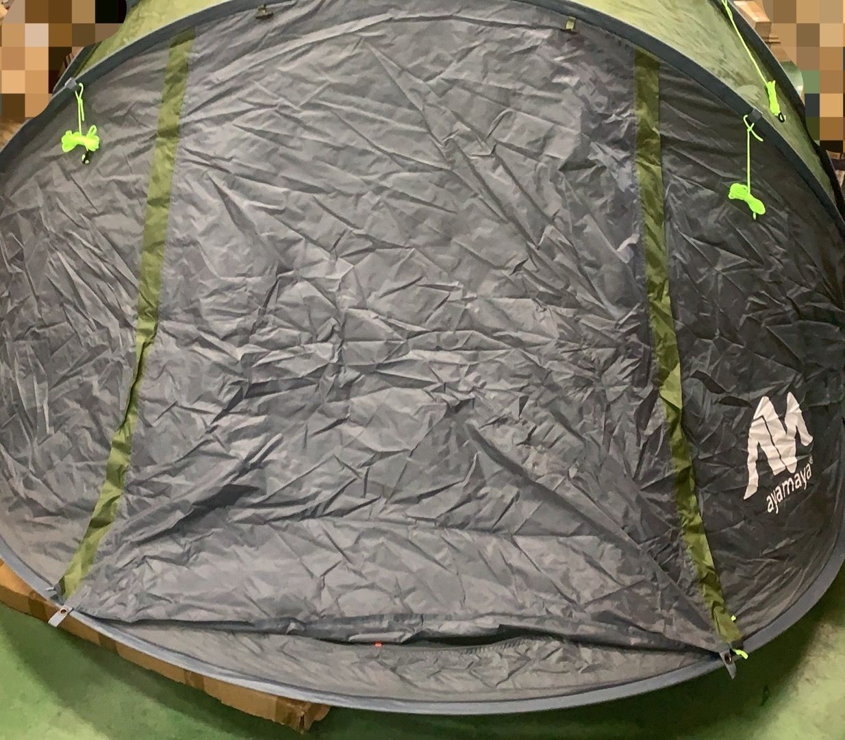 ayamaya ポップアップテント 4人〜6人用 前室付き--524589