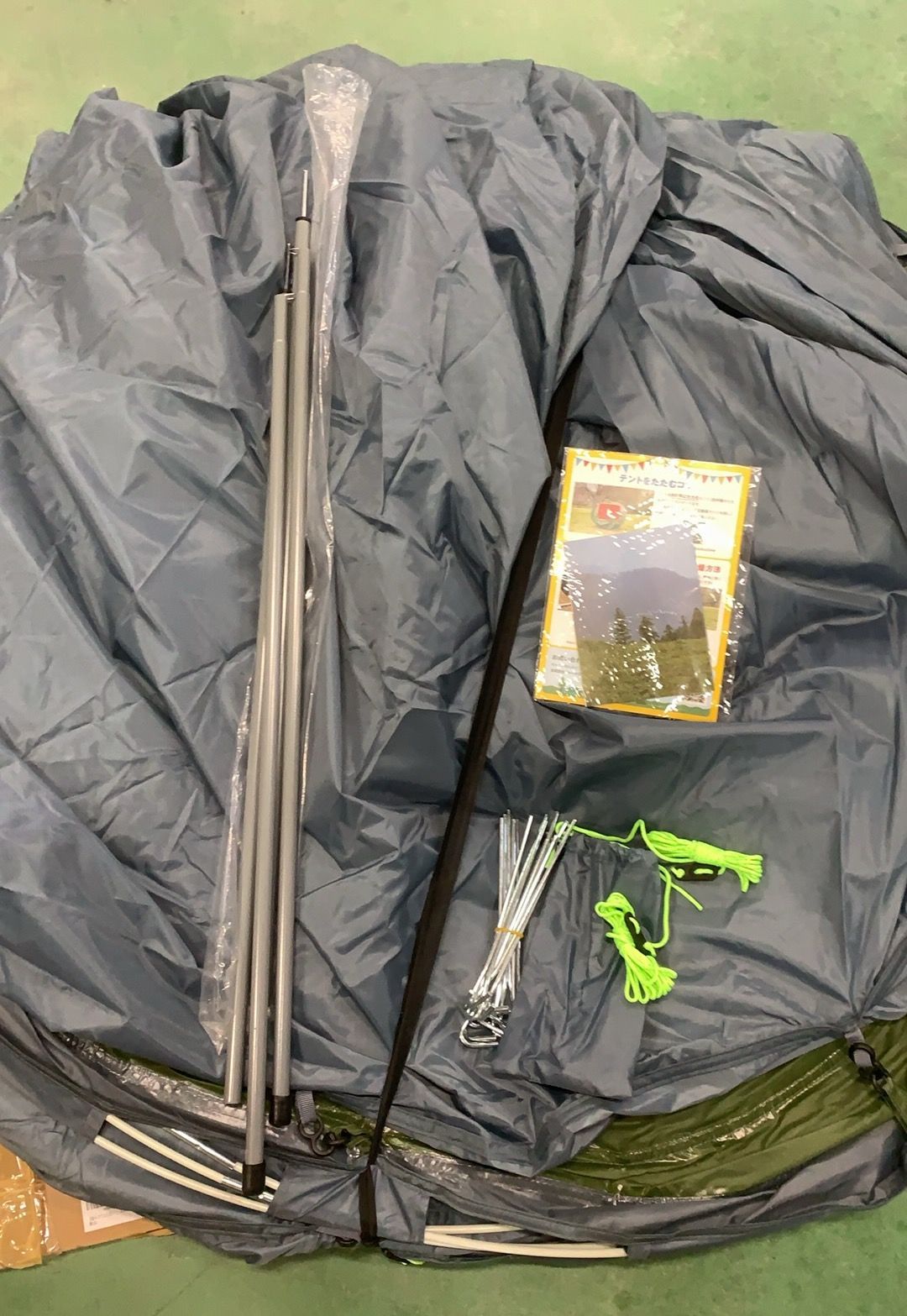 ayamaya ポップアップテント 4人〜6人用 前室付き--524589 B0863HV26T