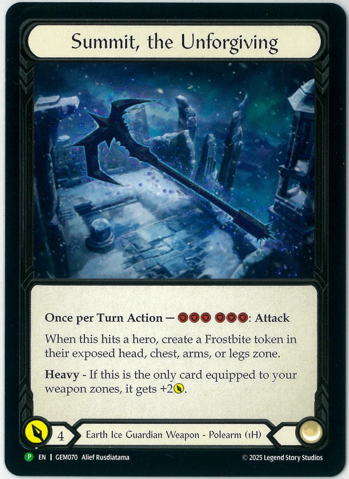 Cold Foil/Flesh and Blood/英語版/冷厳な尖端、サミット/Summit, the