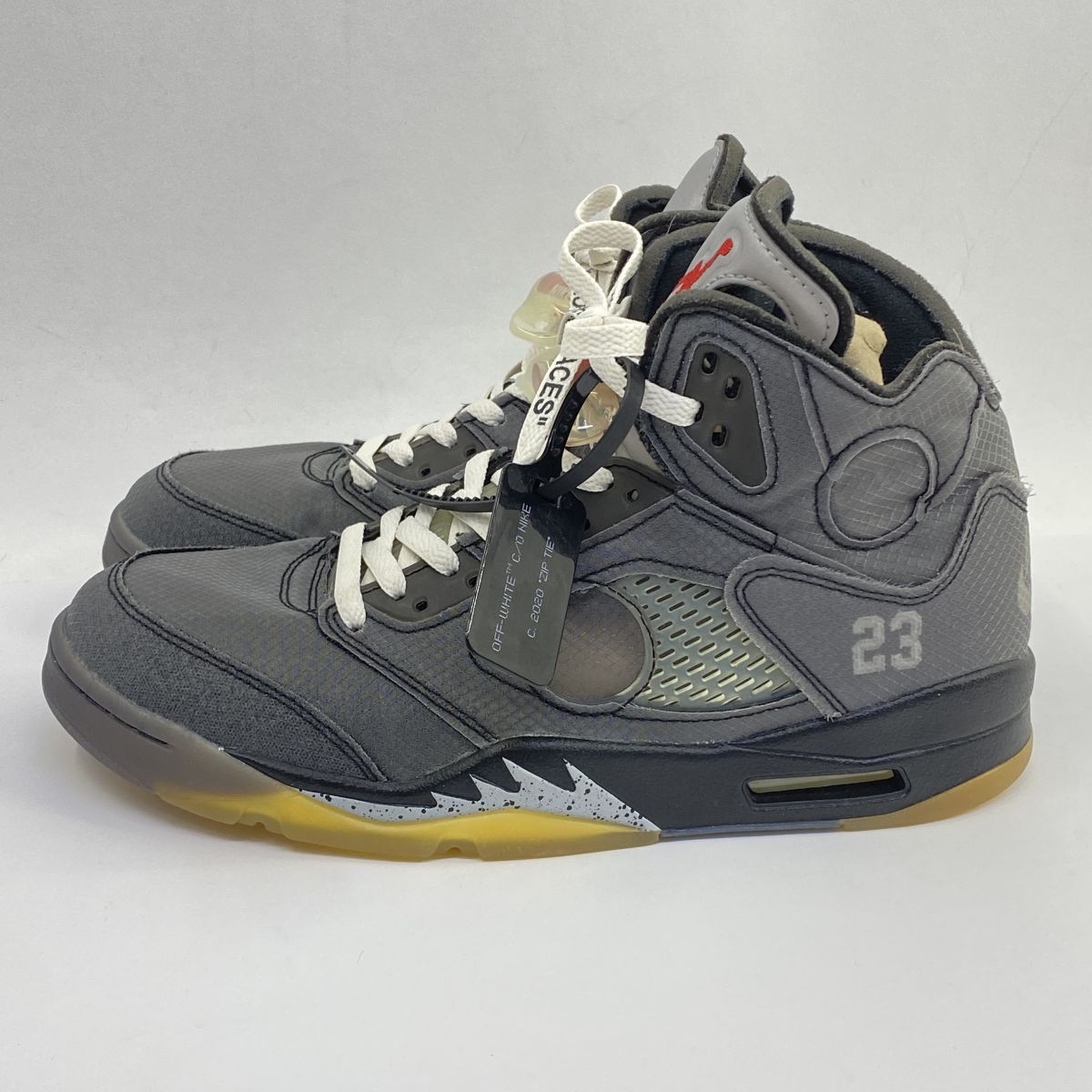 NIKE × OFF-WHITE ナイキ オフホワイト AIR JORDAN 5 RETRO SP エア 