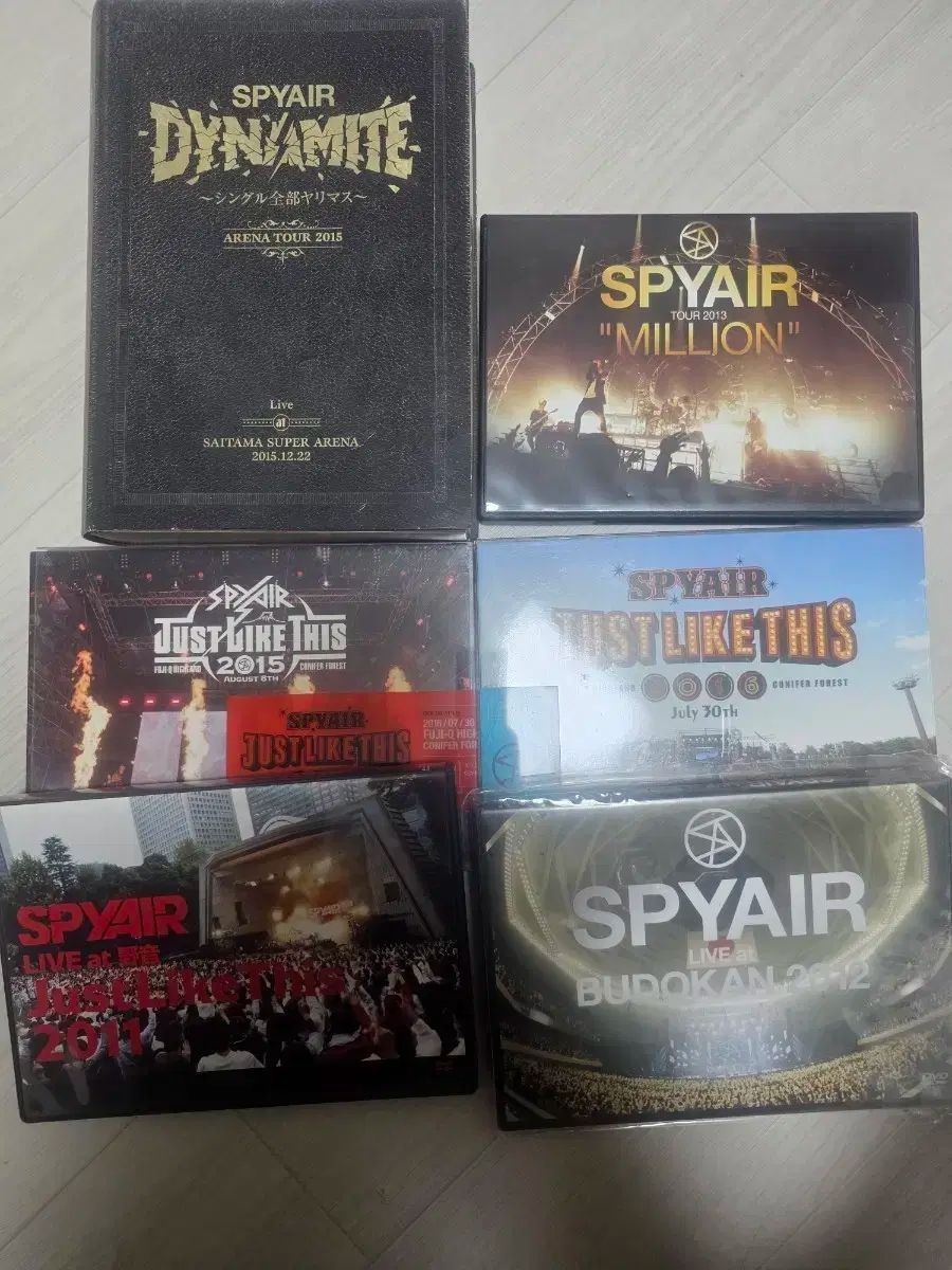 SPYAIR スパイエアー CD DVD Blu-ray まとめ売り spyair dvd まとめ売り - メルカリ