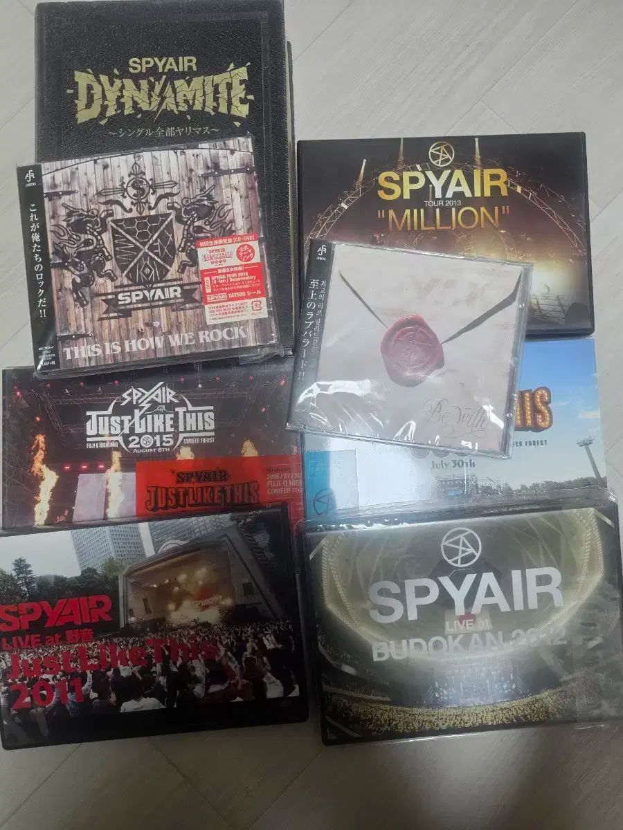 spyair dvd まとめ売り - メルカリ