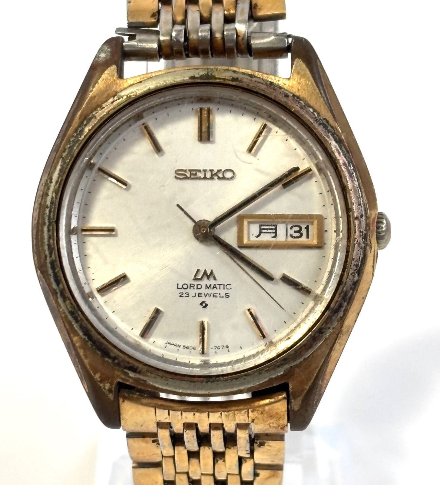 セイコー SEIKO ロードマチック 自動巻き ビンテージ アンティーク