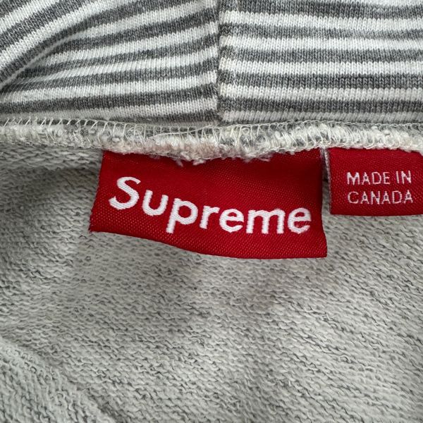 Supreme/シュプリーム【10SS】Striped Zip Up Hoodie/ボーダージップ