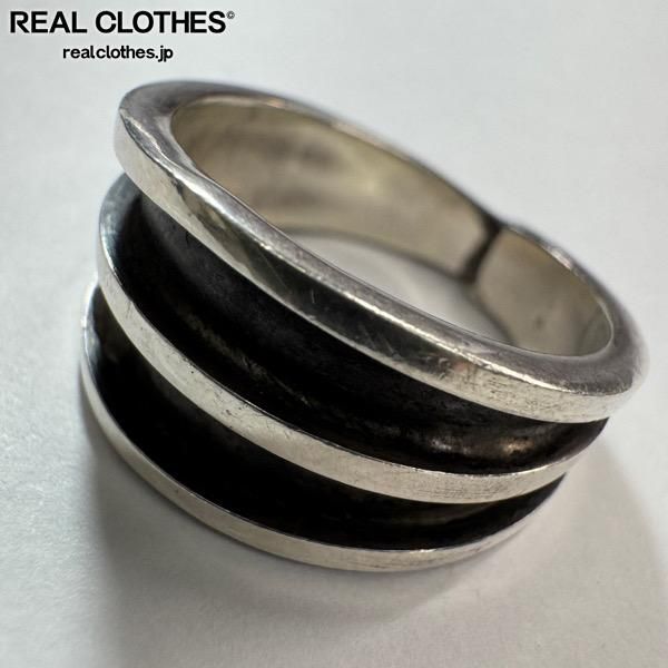 Navajo/ナバホ族 TOM HAWK/トムホーク作 2ラインリング 24号 - メルカリ