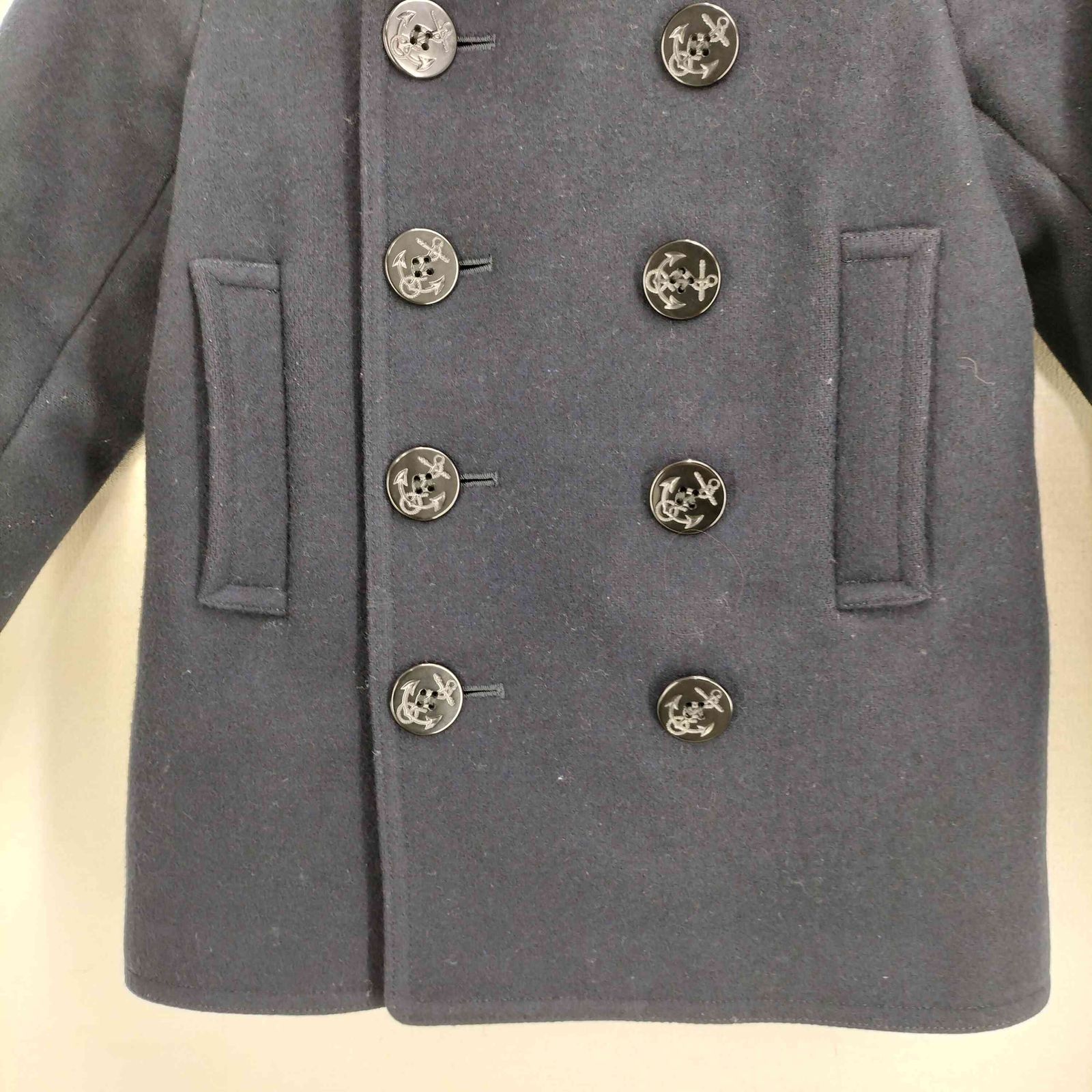 バズリクソンズ BUZZ RICKSONS UNITED CARR ウールメルトン Pコート