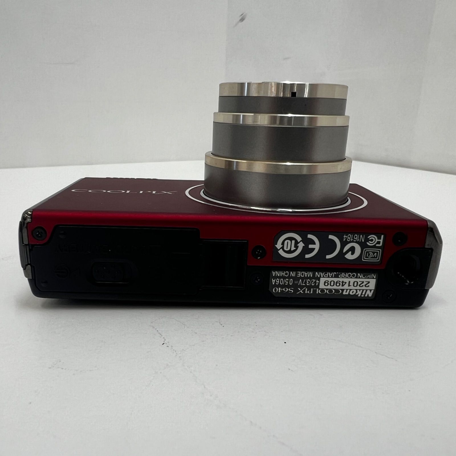 1-000134】 Nikon COOLPIX S640 ニコン クールピクス デジカメ レッド