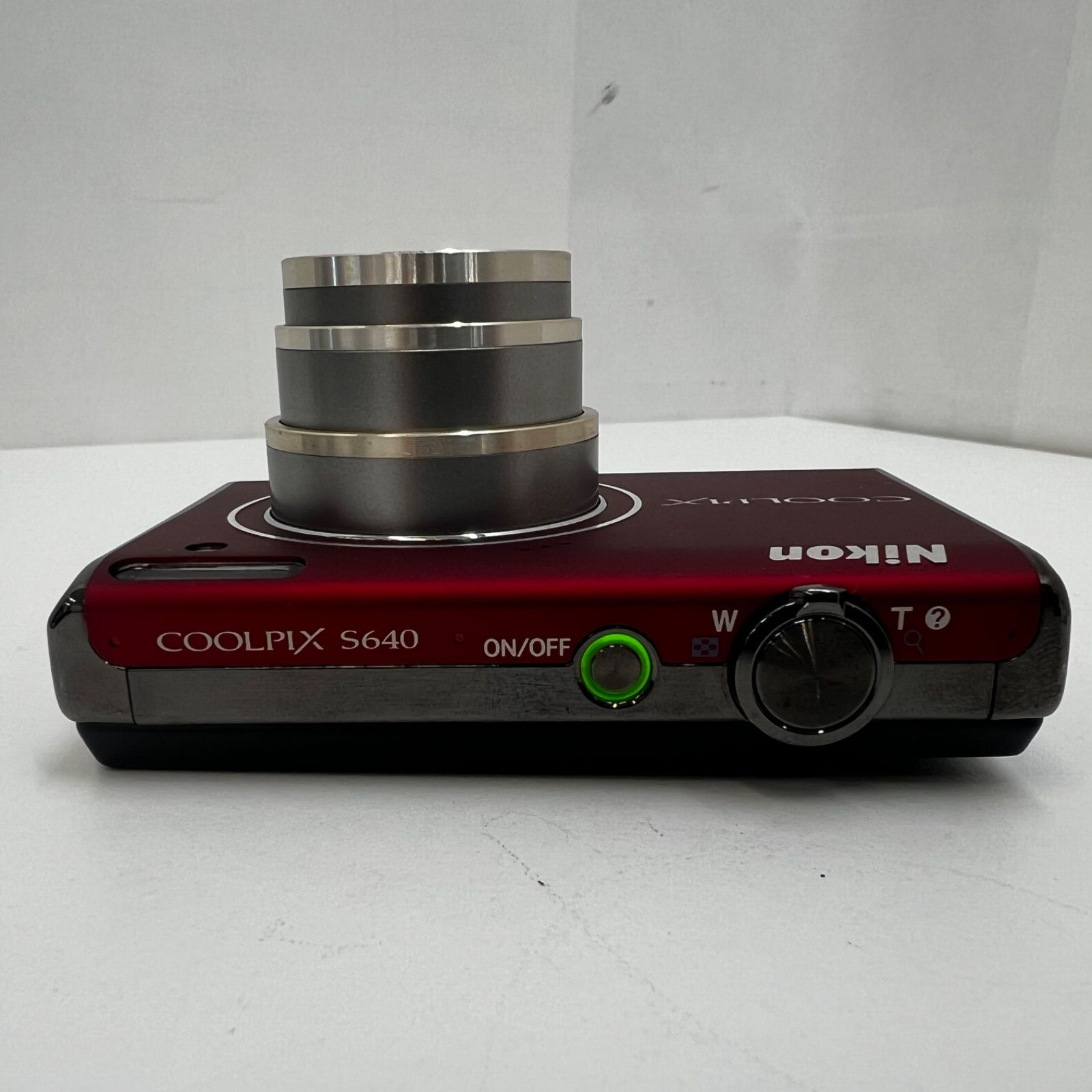 1-000134】 Nikon COOLPIX S640 ニコン クールピクス デジカメ レッド