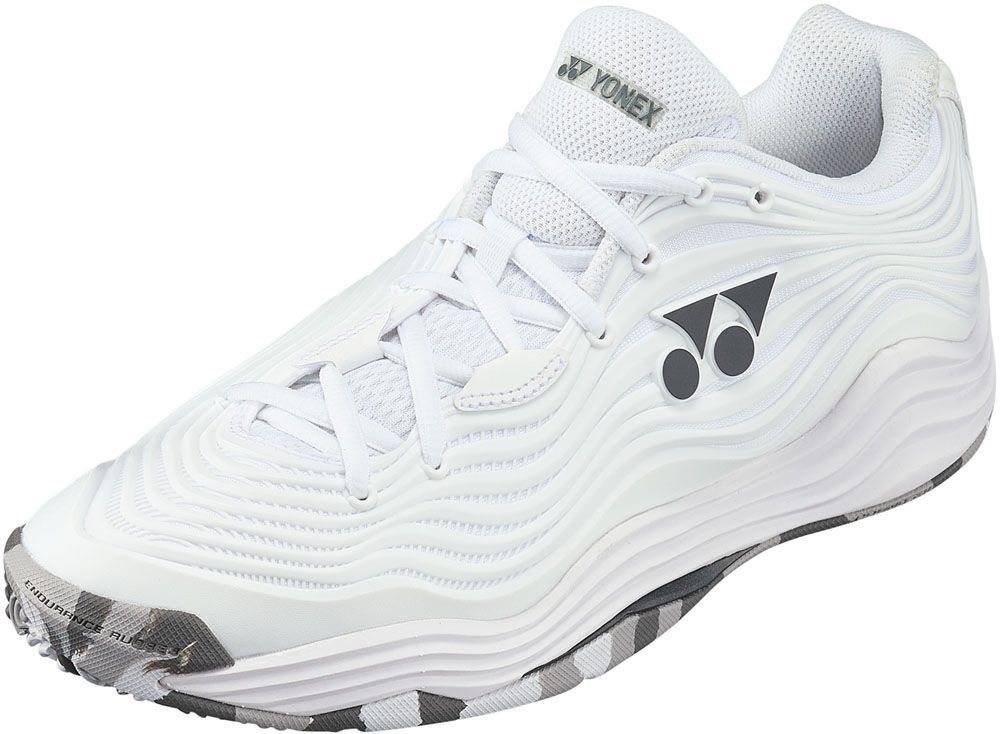 ヨネックス YONEX テニス パワークッション フュージョンレブ5 メン クレー・砂入り人工芝コート用 テニスシューズ 硬式 ソフトテニス 軟式 オムニコート 衝撃吸収 耐摩耗性 男性  SHTF5MGC 011 