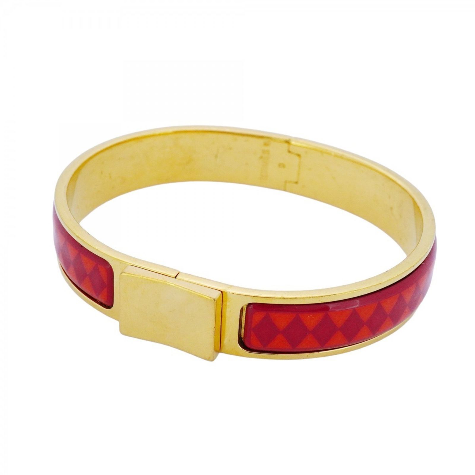 HERMES バングル レッド クリッククラックPM HERMES バングル レッド クリッククラックPM HERMES エルメス