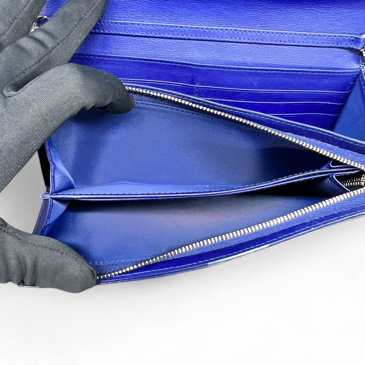 Christian Dior ディオール カナージュ チェーンウォレット チェーン