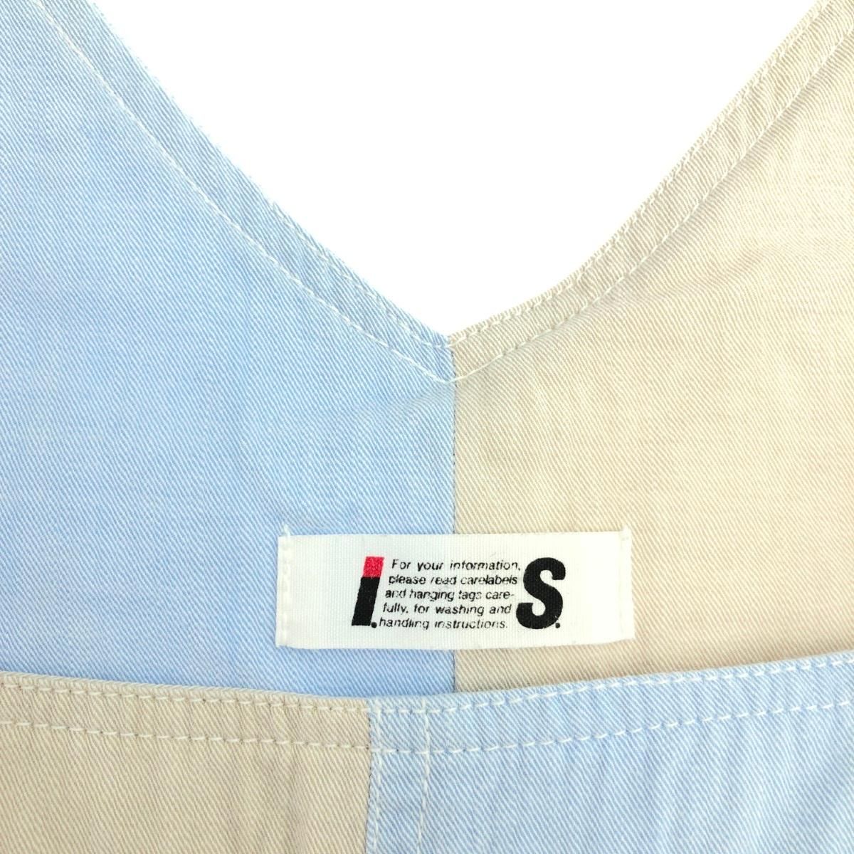 ISSEY MIYAKE i.s.タグ ジャンパースカート サイズ:M アイエスイッセイ