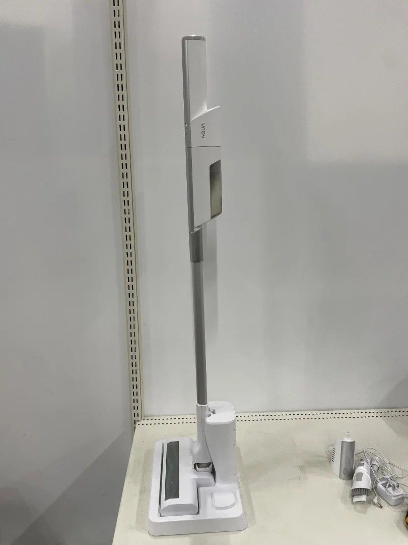 AQUA スティッククリーナー AQC-HX1R-W本体 充電スタンド付き AQC-HX1R
