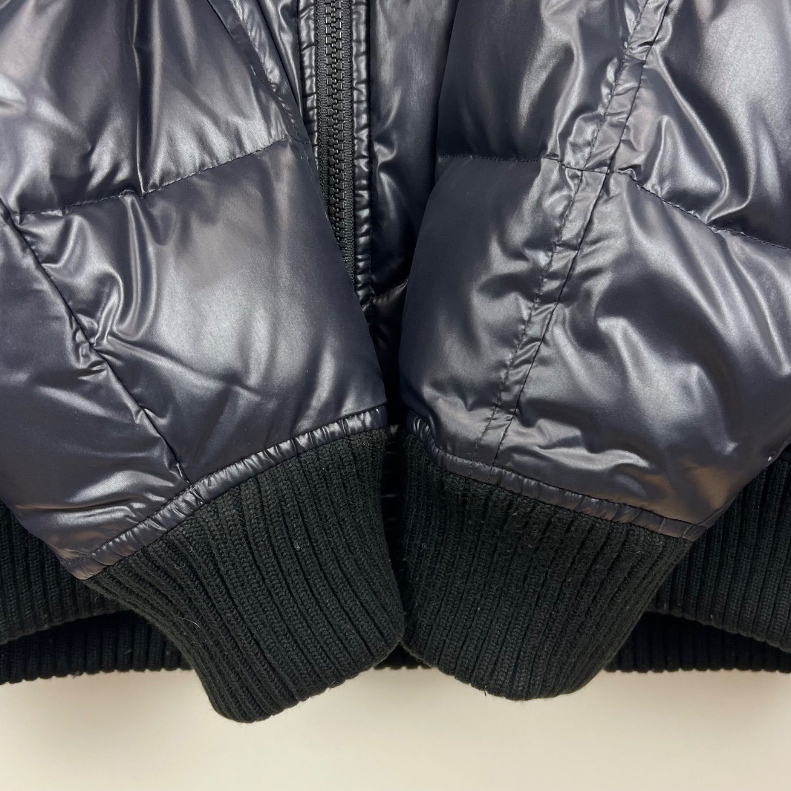 【2171】✨美品✨ 00s Y2K UNIQLO ユニクロ　ダウンジャケット UNIQLO 00s y2k archive shiny fur down jacket XL ユニクロ 光沢