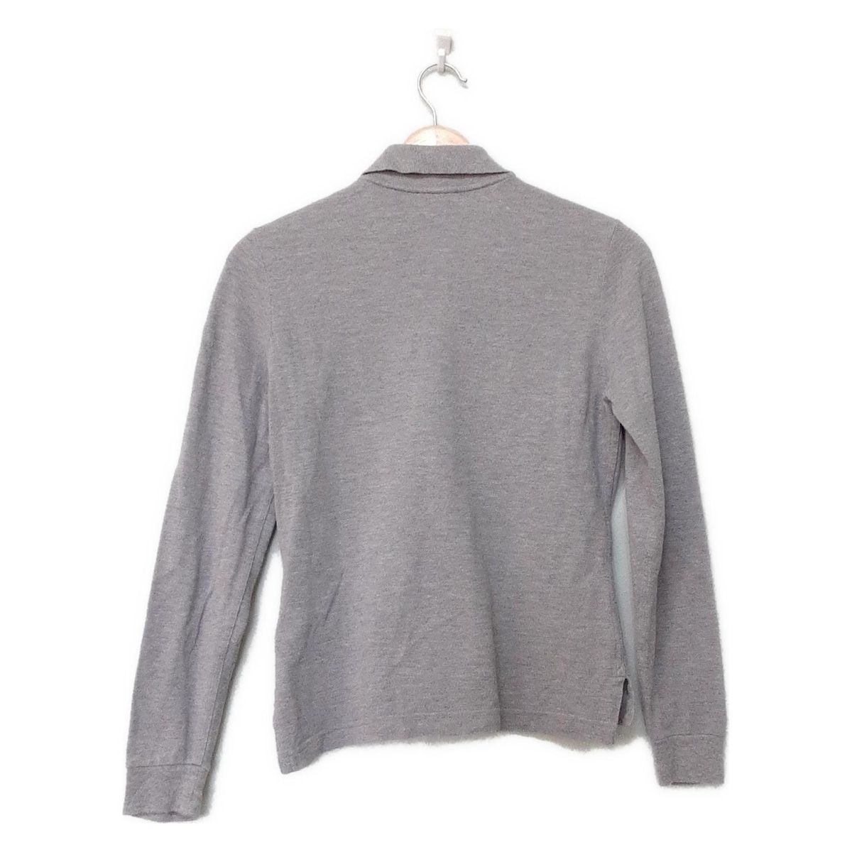 HERMES エルメス 長袖ポロシャツ サイズS レディース - グレー