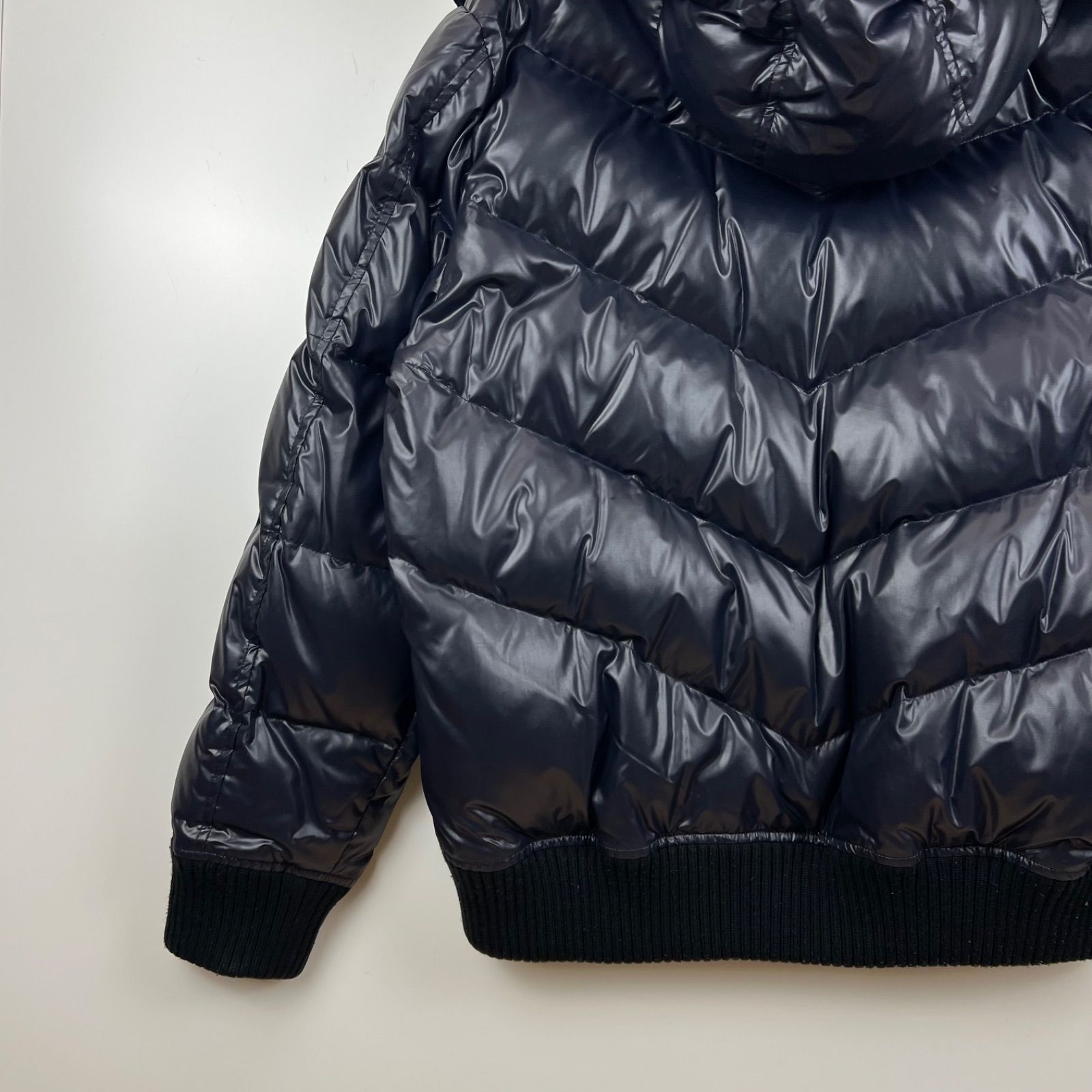 UNIQLO 00s y2k archive shiny fur down jacket XL ユニクロ 光沢