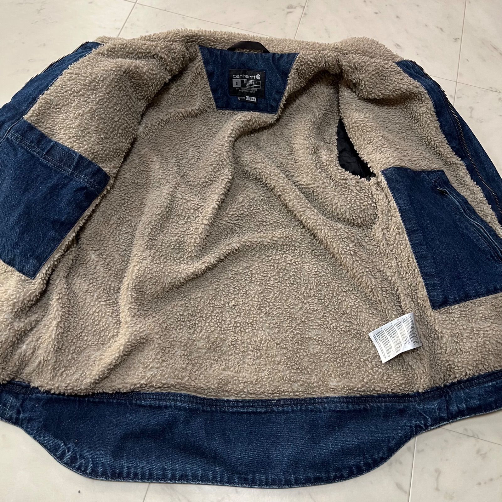 Carhartt カーハート リラックスフィット デニムシェルパラインド