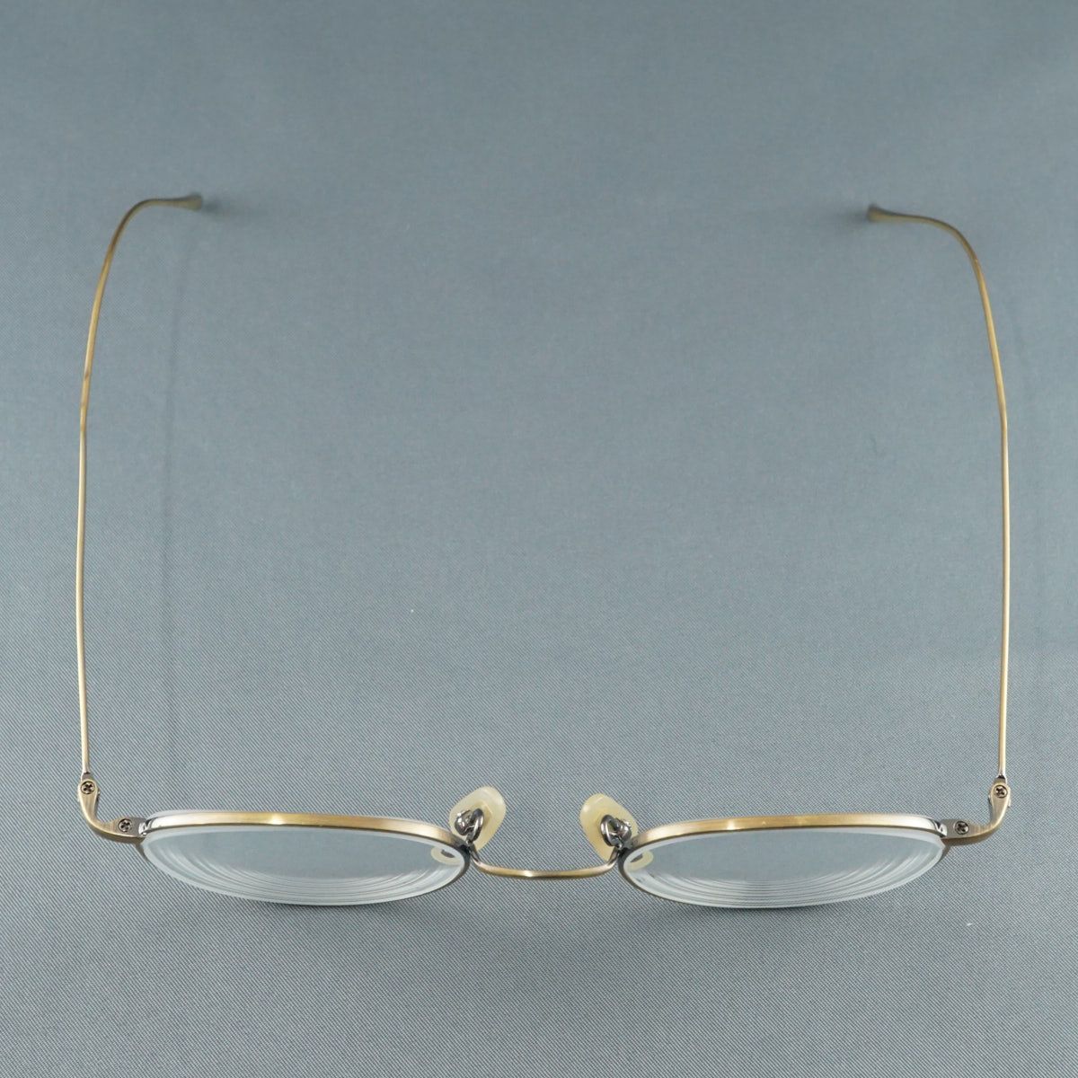 眼鏡 金子眼鏡 VINTAGE KV-78L USED美品 ATG アンティークゴールド