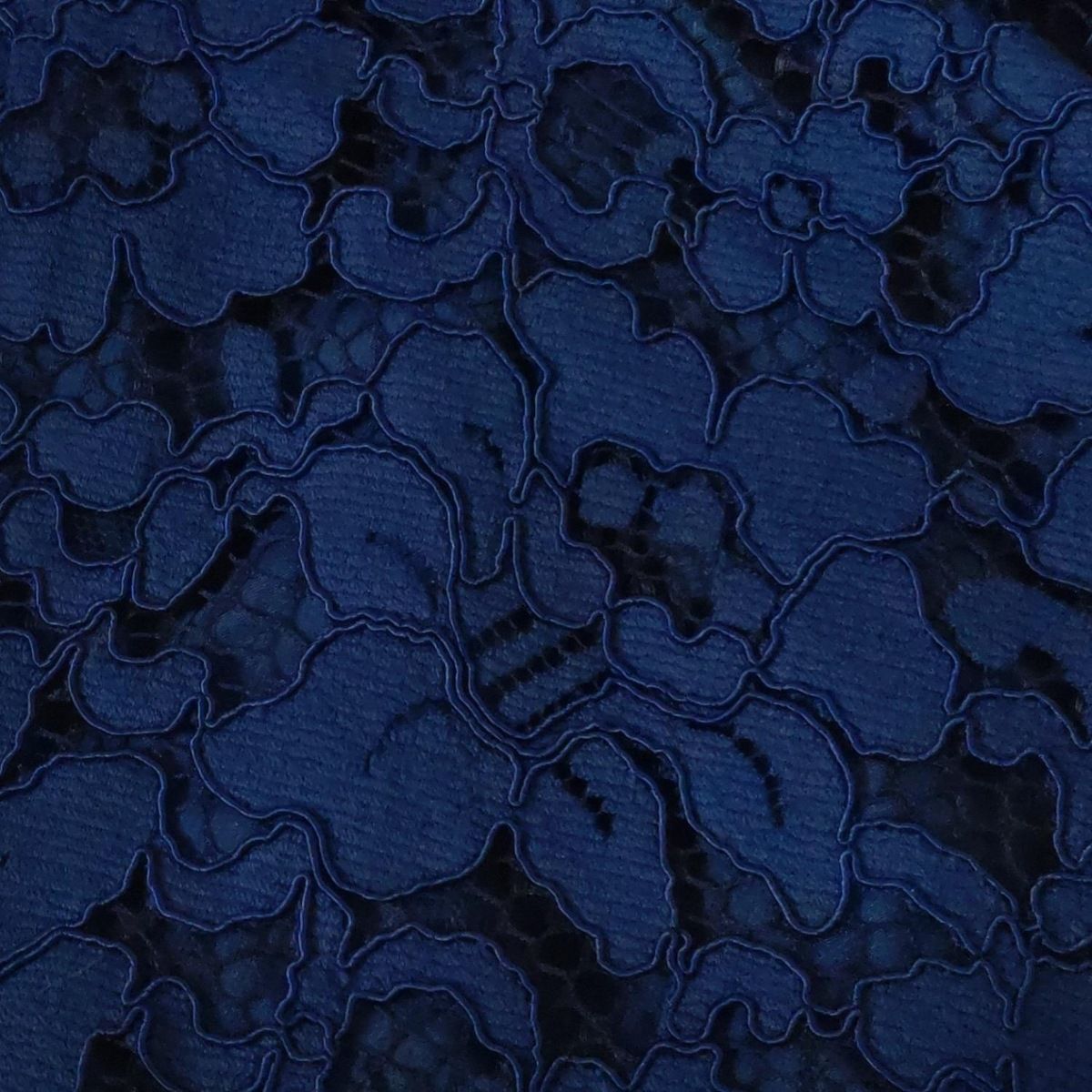  Diagram GRACE ダイアグラム ワンピース サイズ36 S レディース - ブルー クルーネック 半袖 ロング レース 花柄 その他 ワンピース