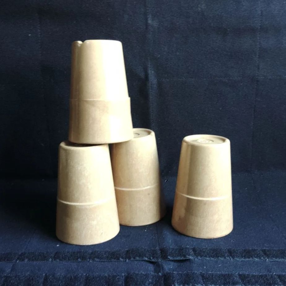 米軍実物】 US メラミンカップ(4個セット) - メルカリ