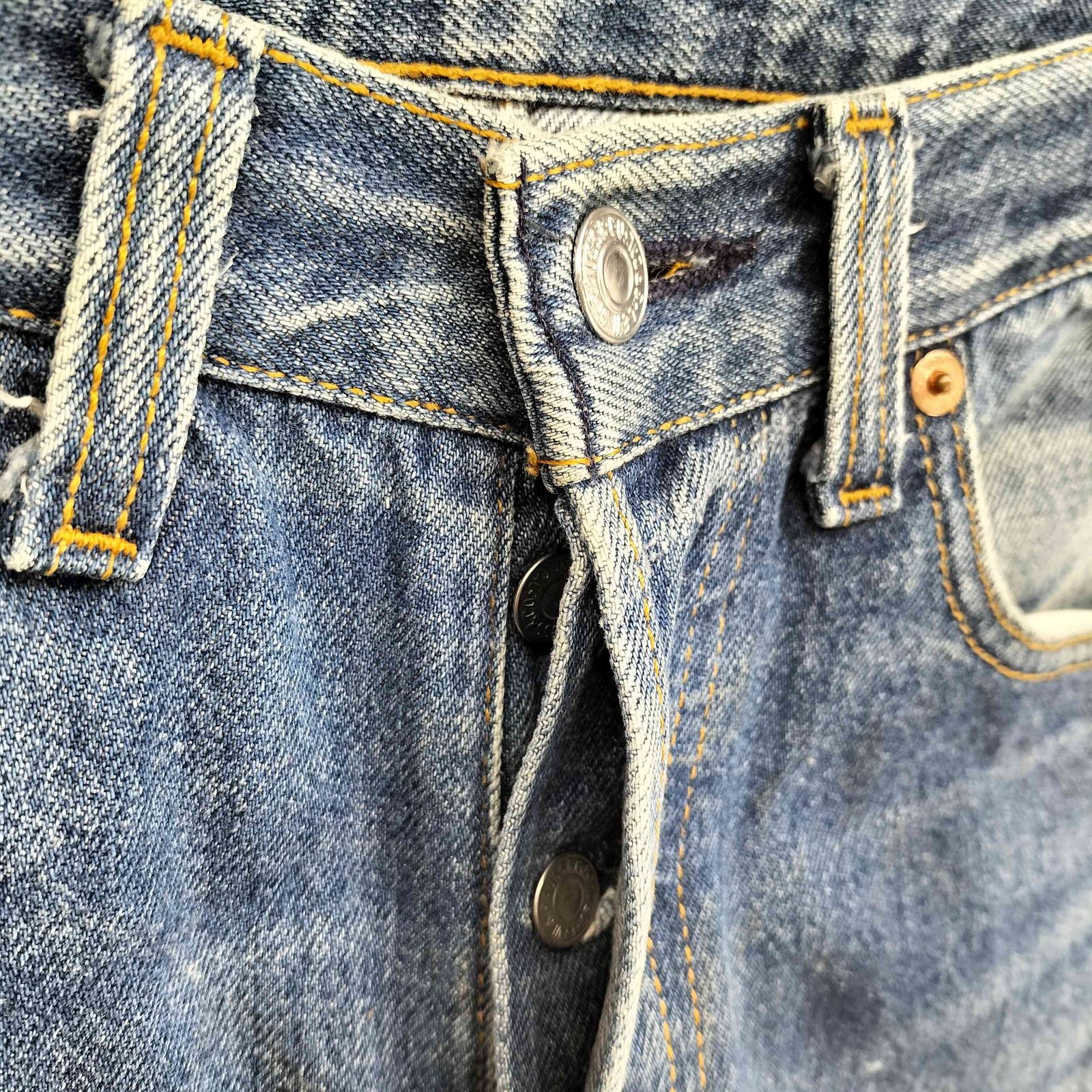 リーバイス Levis 90S USA製 501 ボタン裏552刻印 ボタンフライ デニム