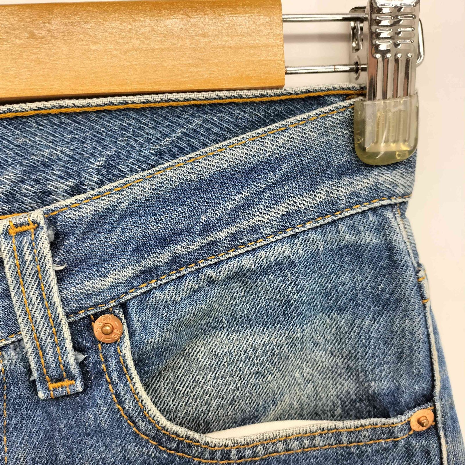 リーバイス Levis 90S USA製 501 ボタン裏552刻印 ボタンフライ デニム